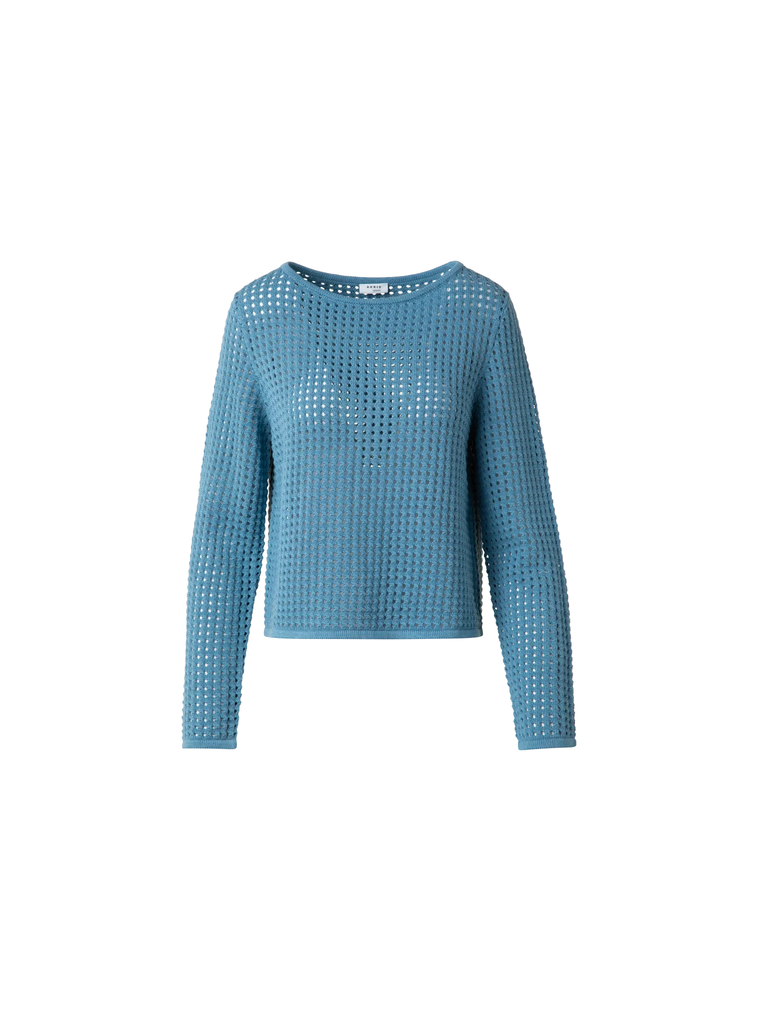 Knit Sweater in Chunky Cotton Mesh