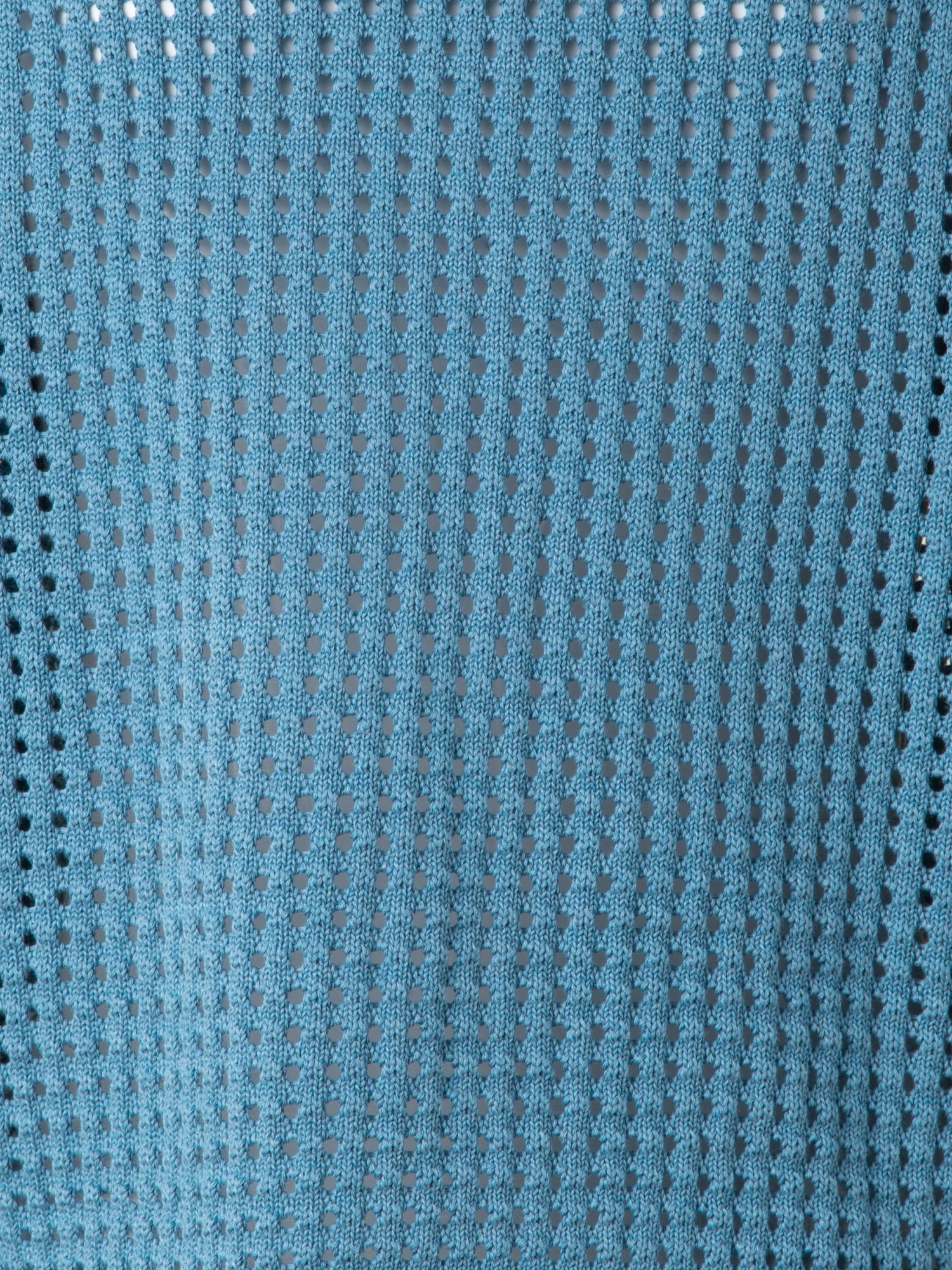 Knit Sweater in Chunky Cotton Mesh - Image 6