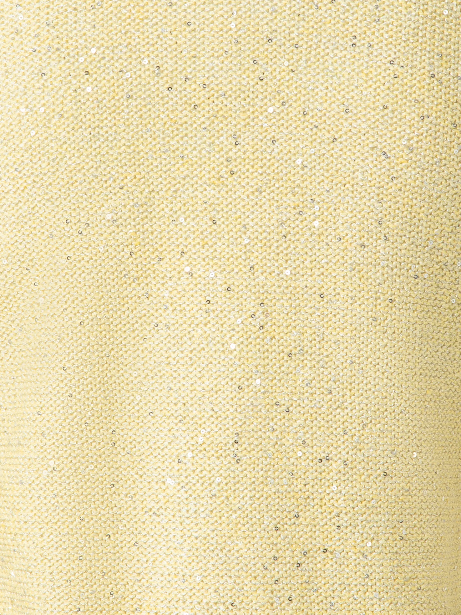 Knit Sweater in Linen Cotton with Micro Sequins - Image 5