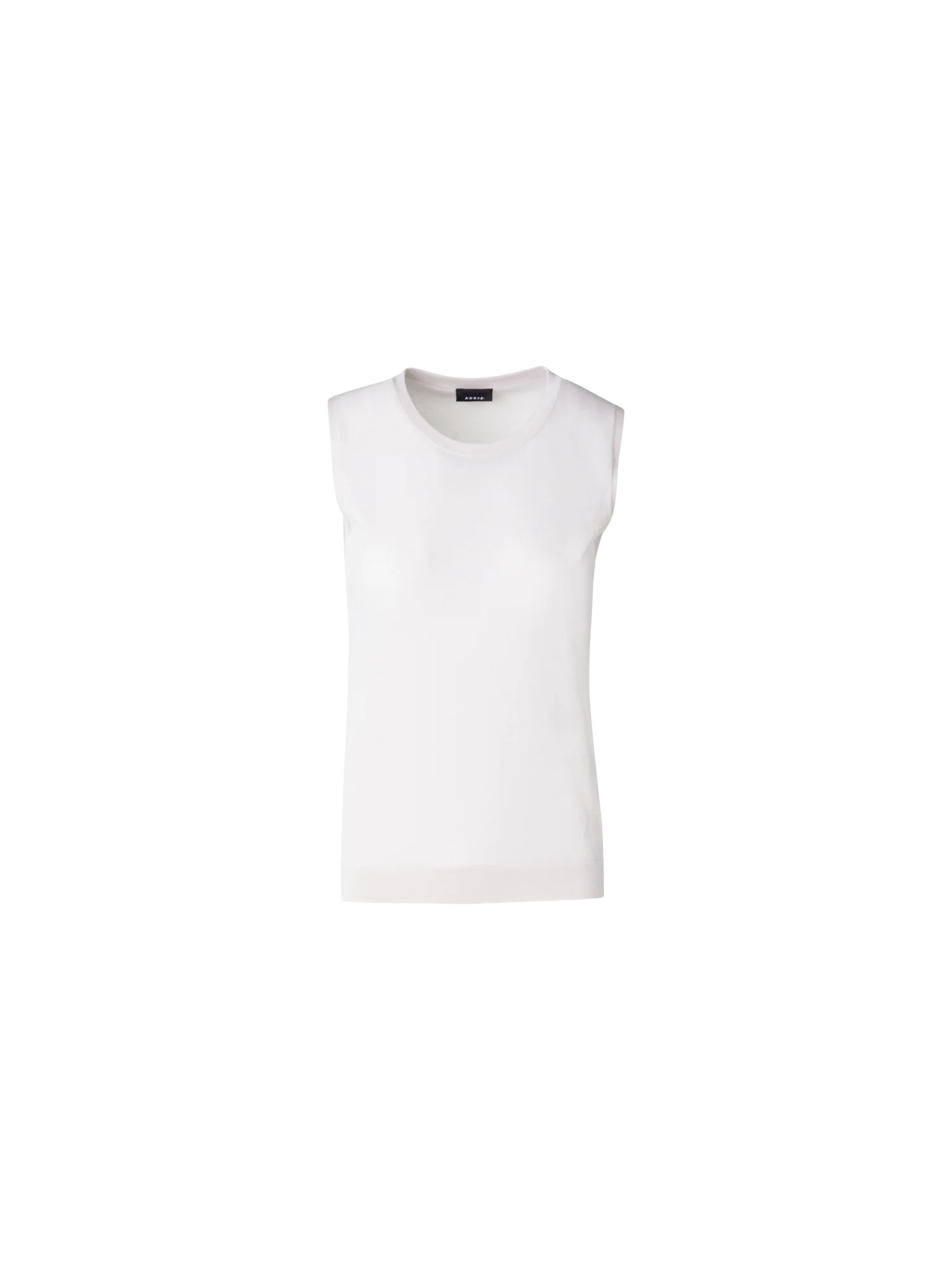 Knit Top in Semi-Sheer Stretch Cotton
