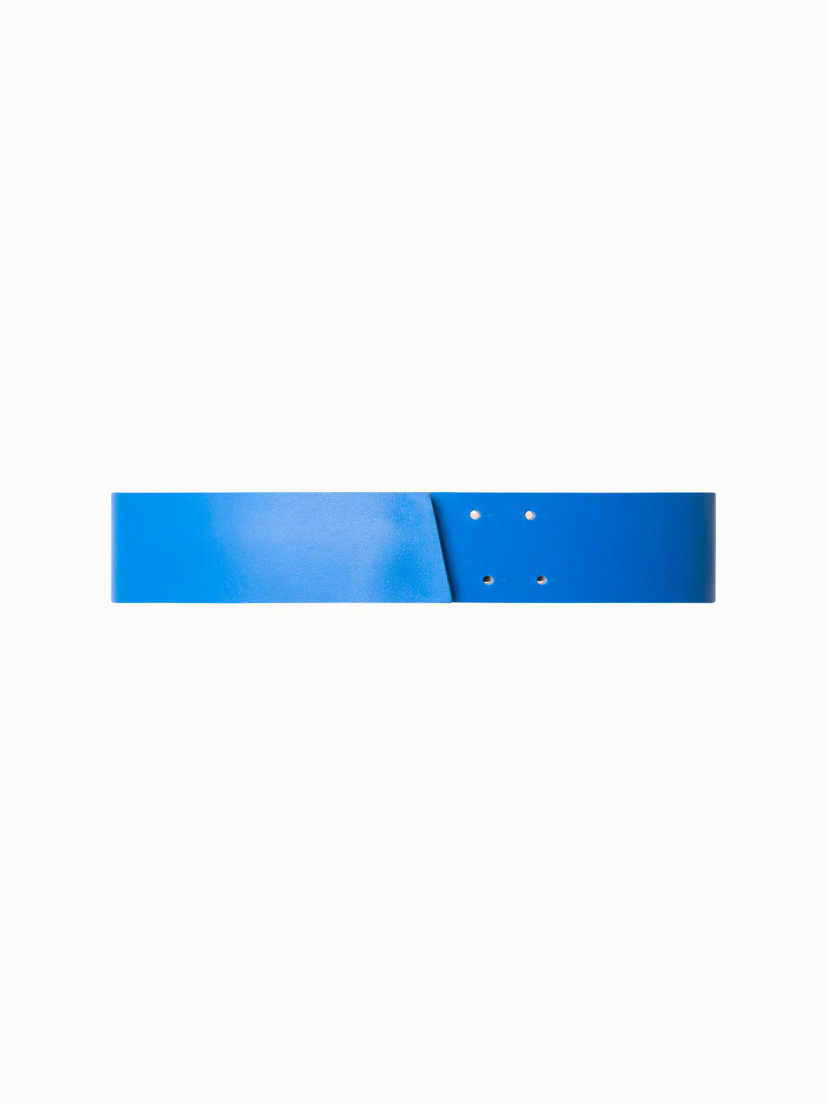 Leather Belt with Lasercut Lettering