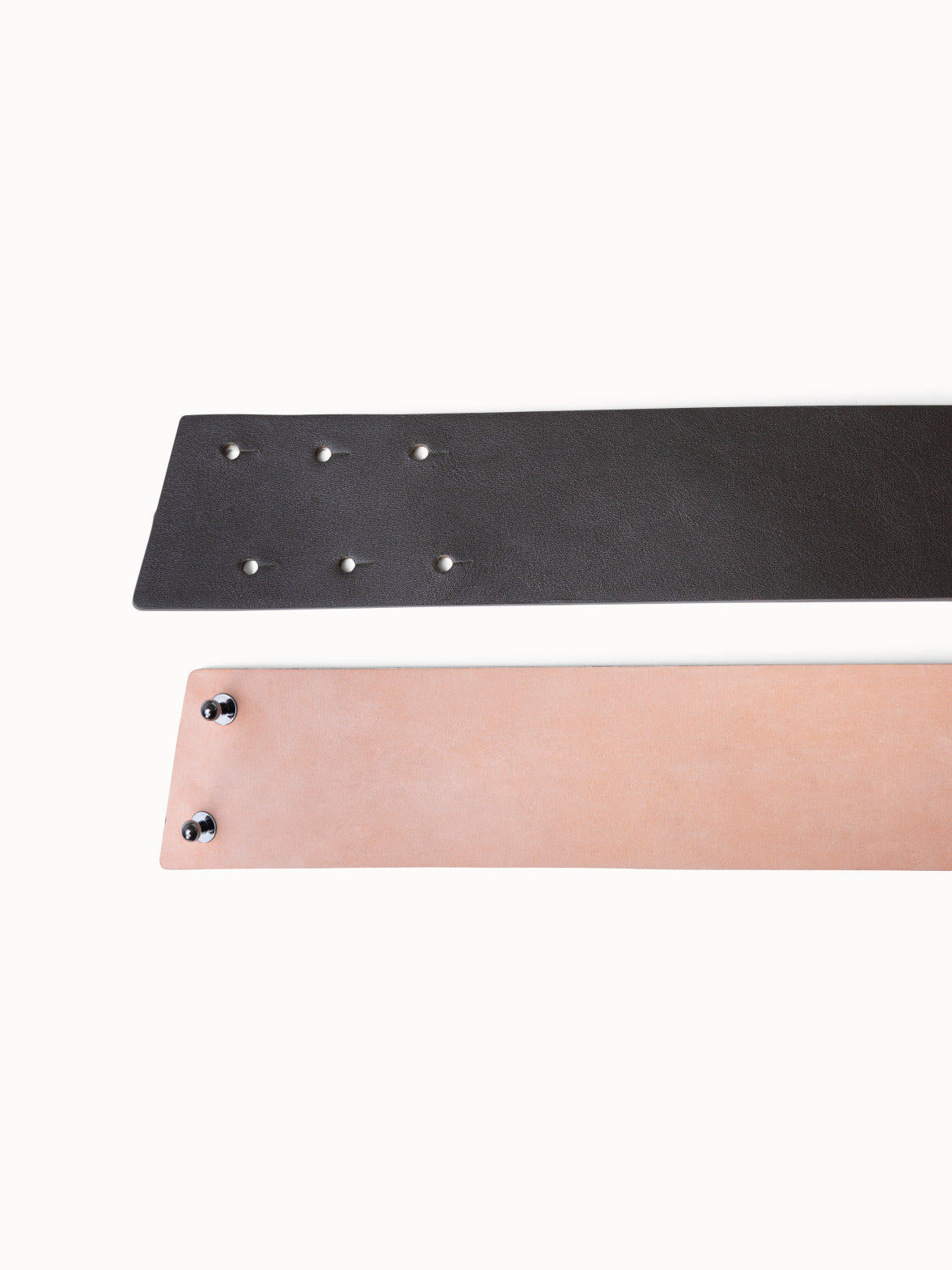 Leather Belt with Lasercut Lettering - Image 3