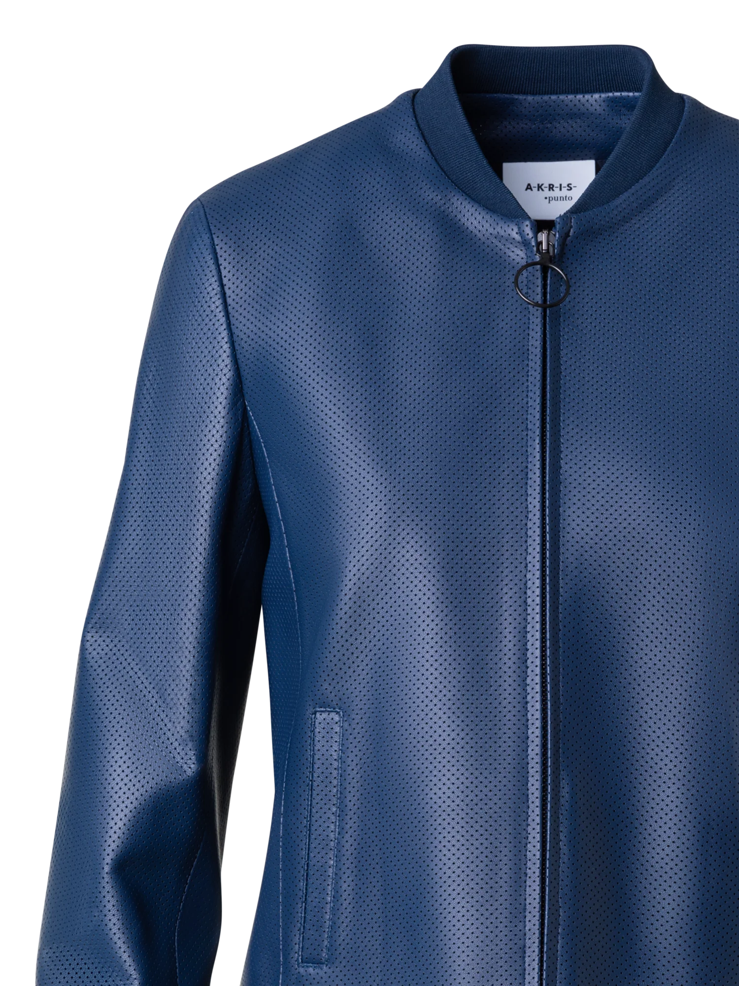Leather Bomber Jacket - Image 2