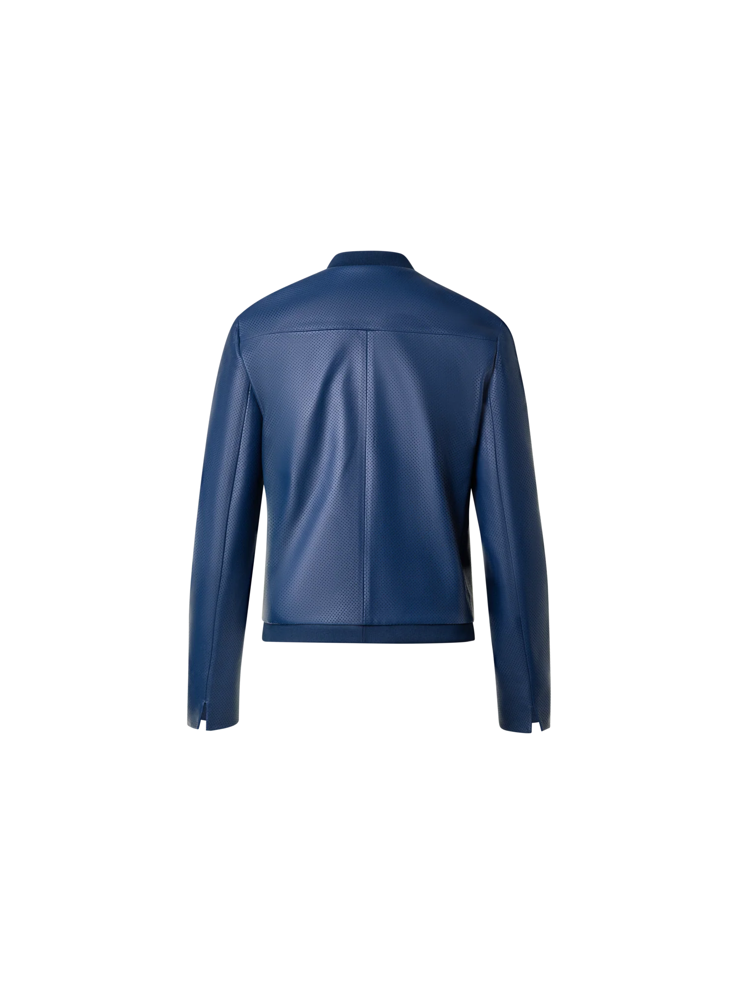 Leather Bomber Jacket - Image 3