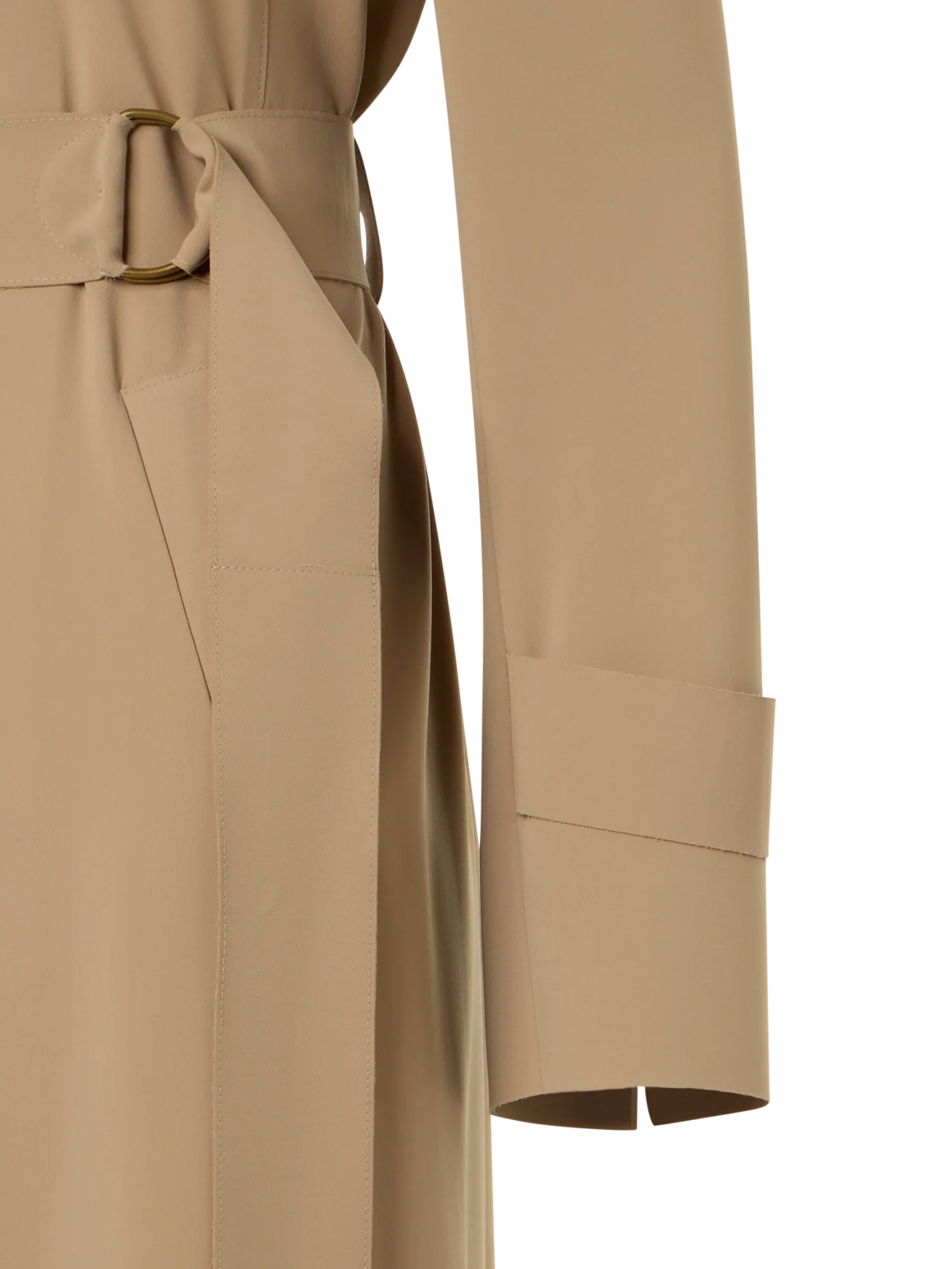 Light Trench Coat in Techno Laser Cut - Image 3