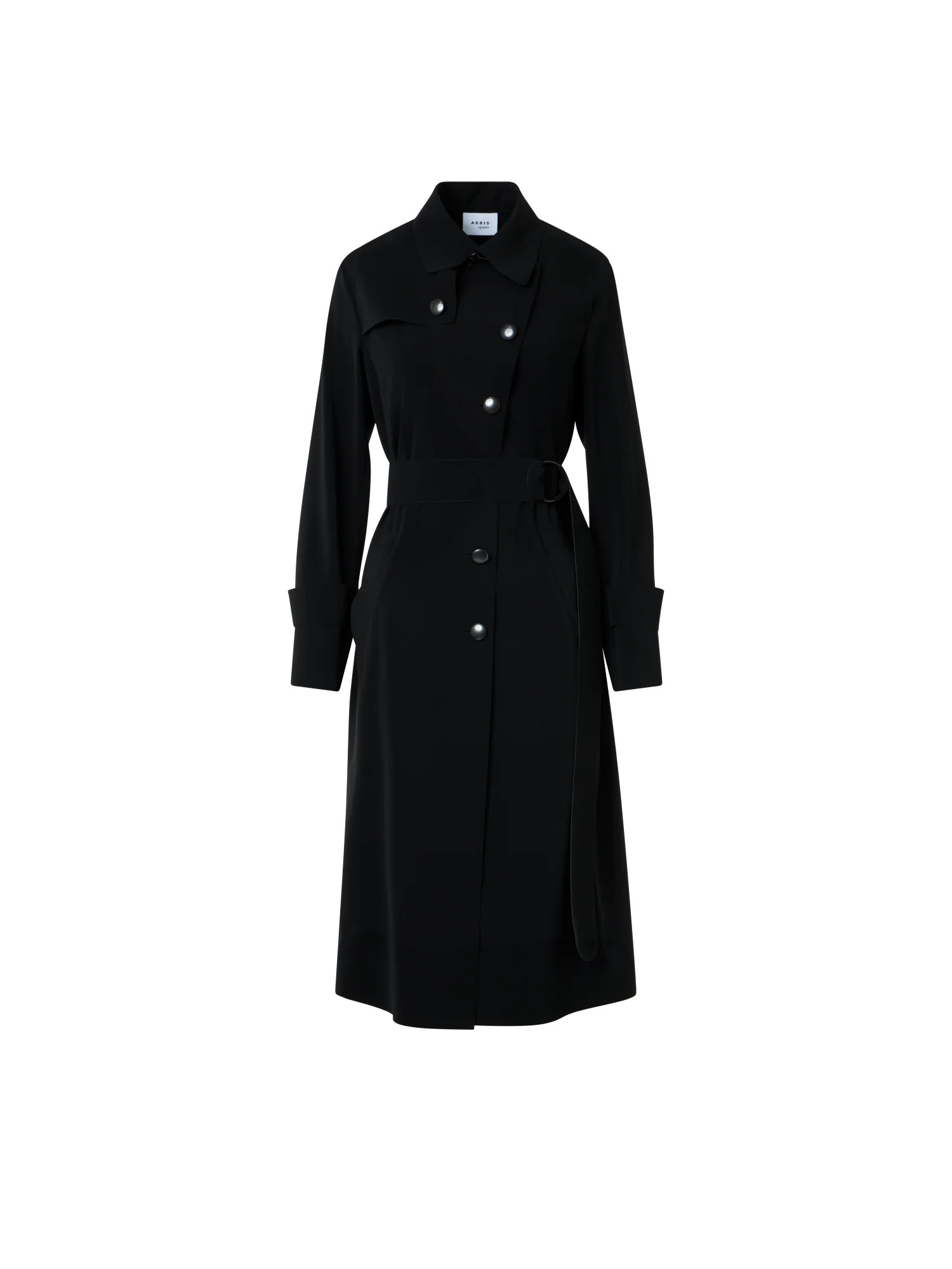 Light Trench Coat in Techno Laser Cut