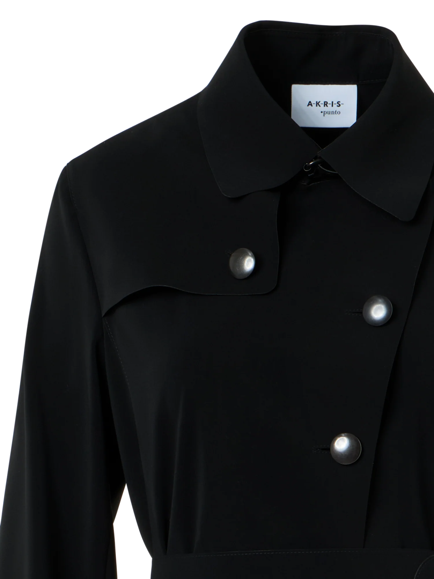 Light Trench Coat in Techno Laser Cut - Image 5