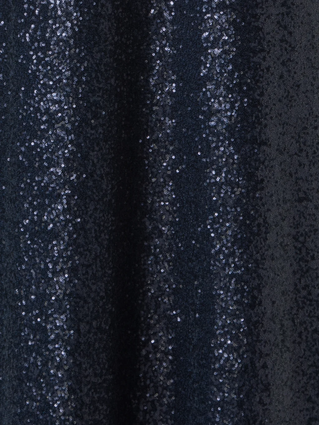 Long Sequined Evening Gown with Short Sleeves - Image 6