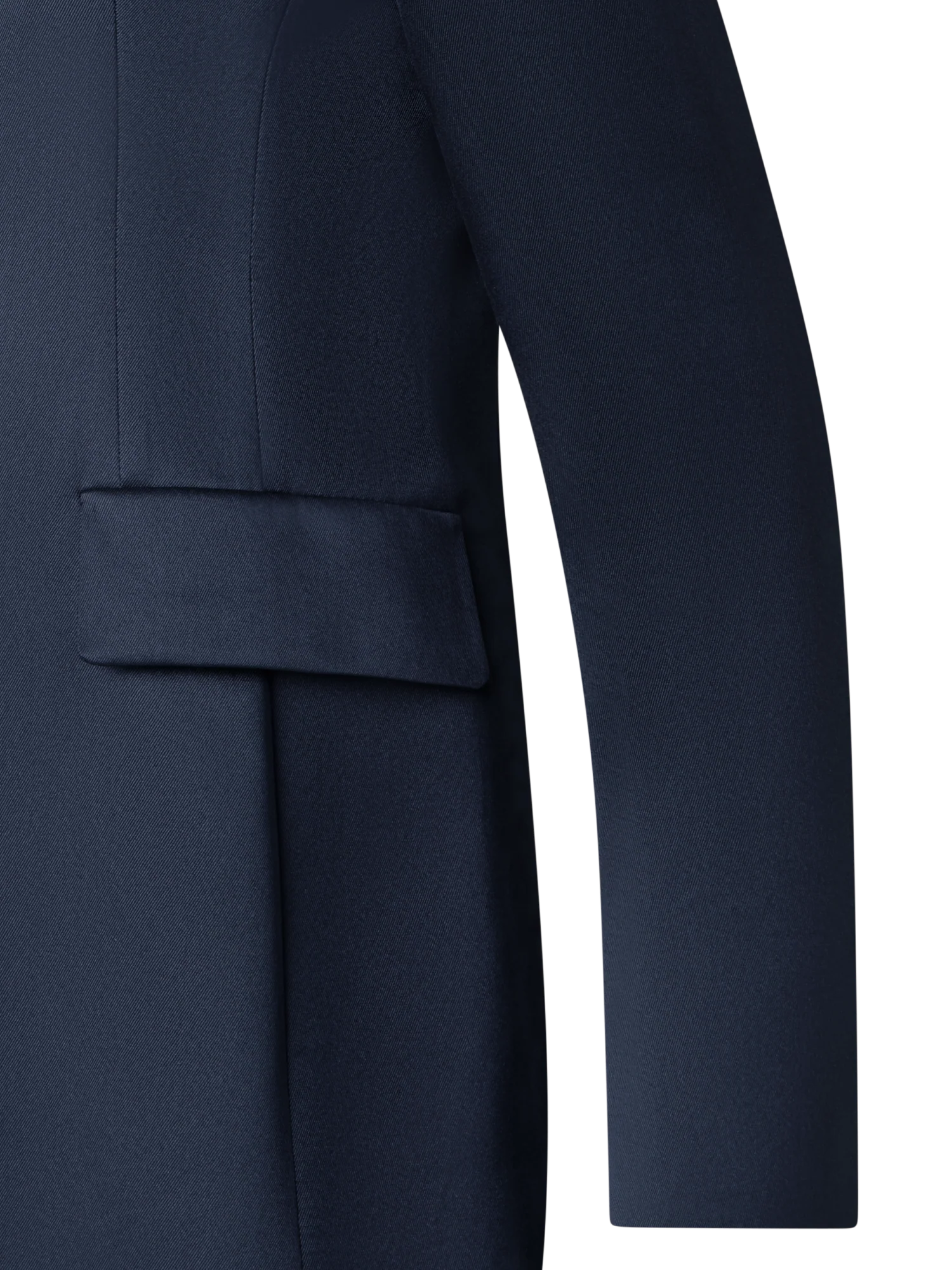 Long Silk Blazer Jacket - Image 2