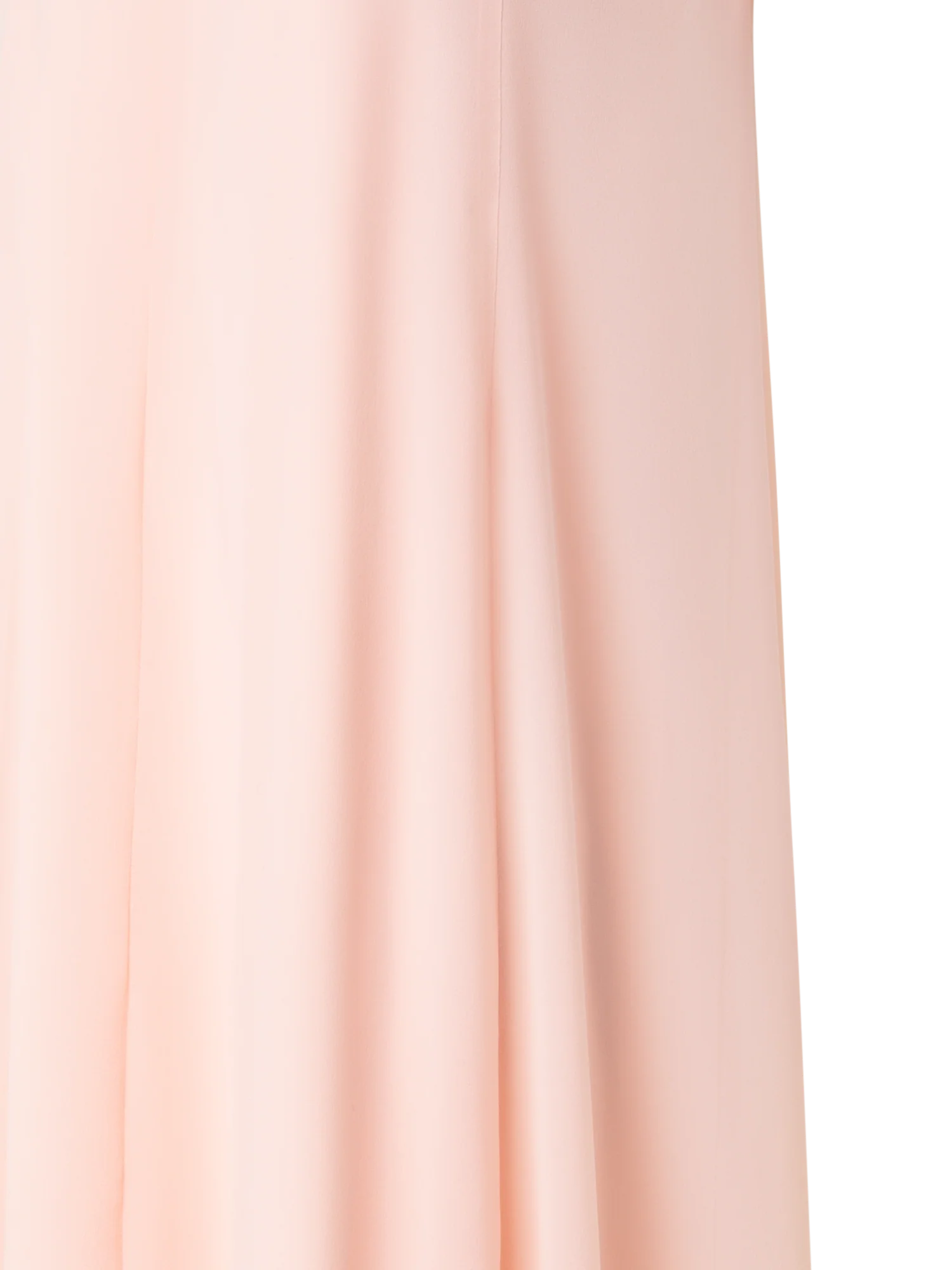 Long Silk Gown with Silk Georgette Overlayer - Image 3