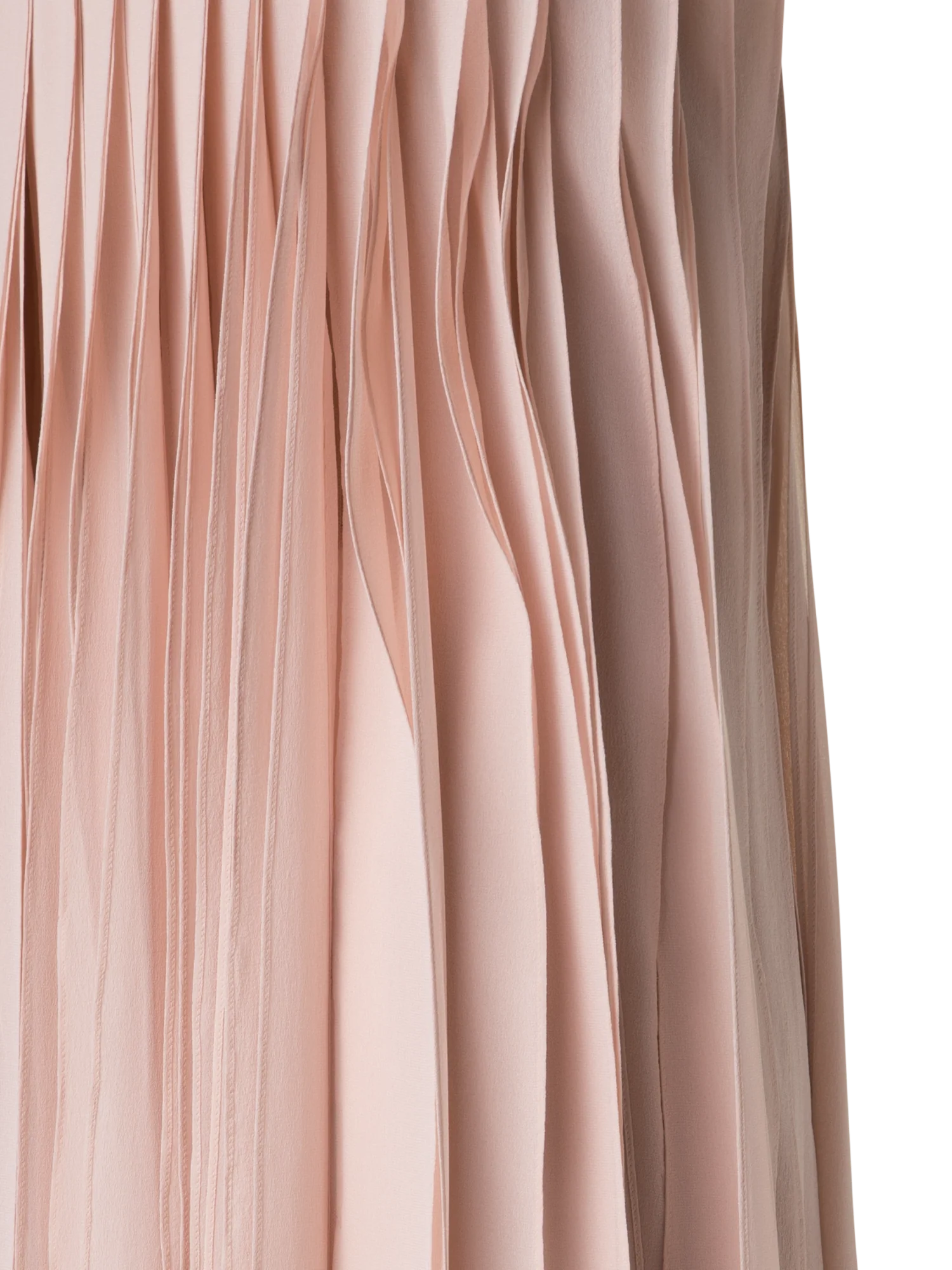 Long Silk Ribbons Corsage Gown - Image 3