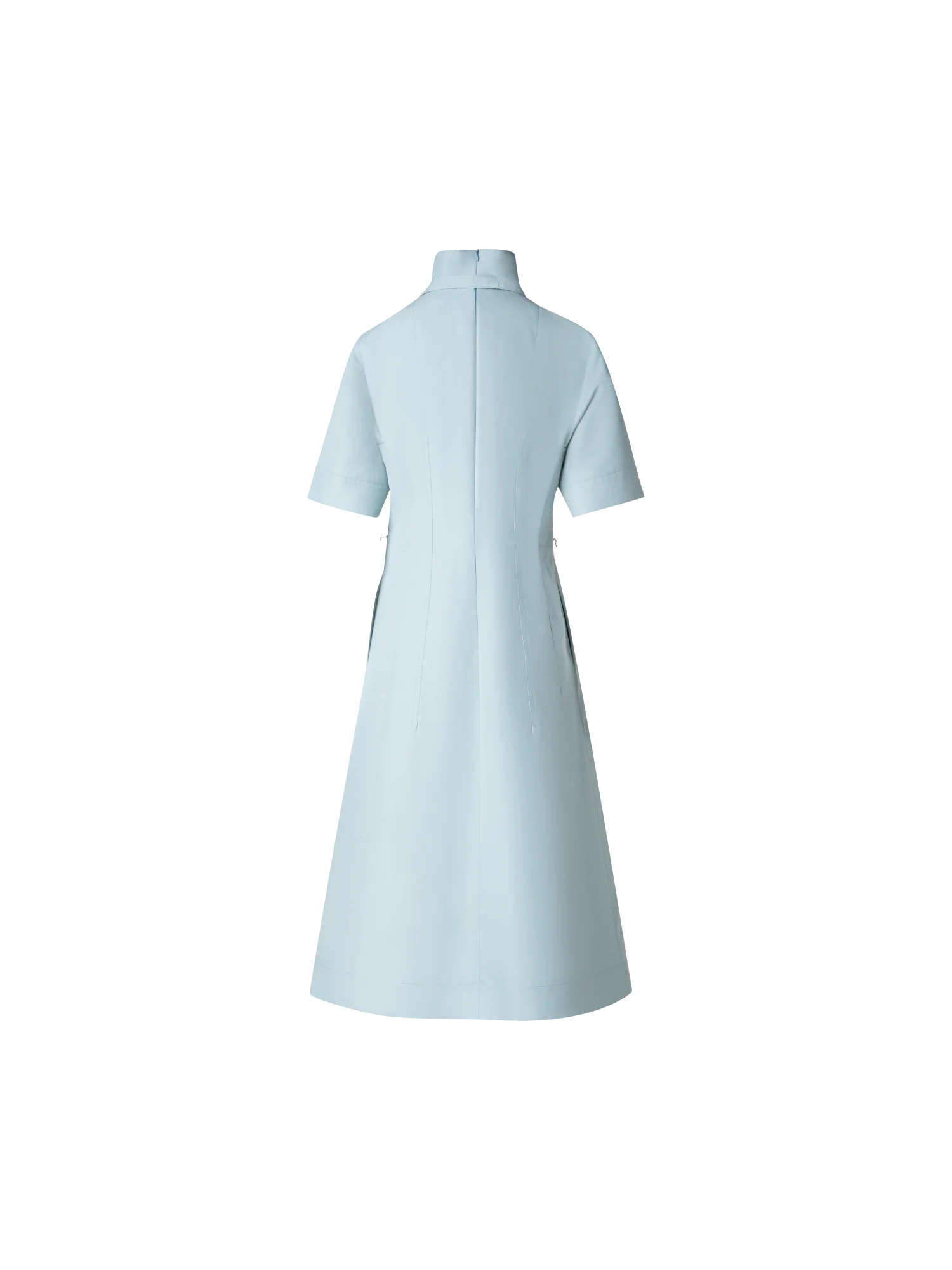 Midi Dress in Cotton Poplin - Image 4