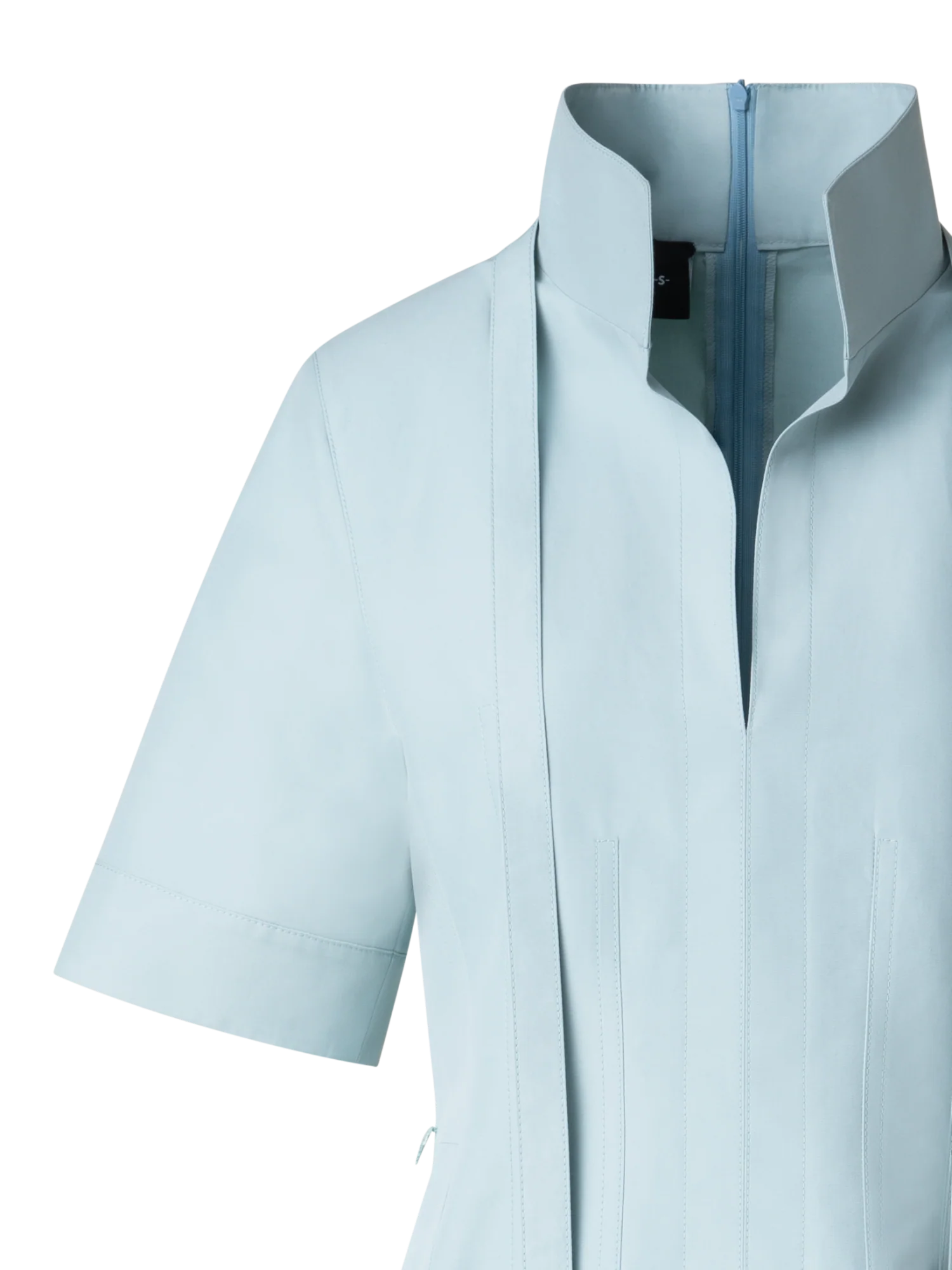 Midi Dress in Cotton Poplin - Image 5