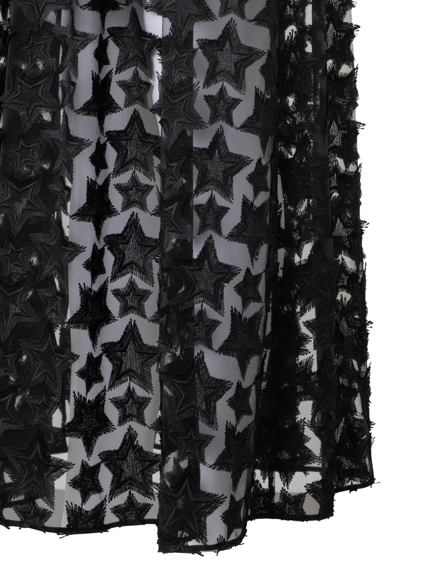 Midi Dress with 3D Star Embroidery - Image 3