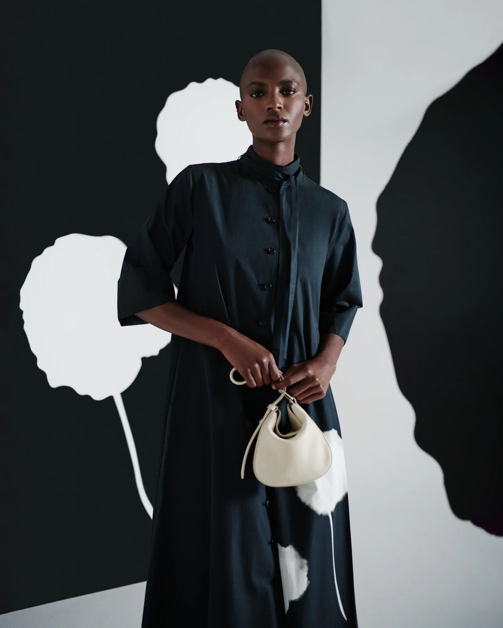 Midi Shirt Dress with Dandelion Print - Image 5