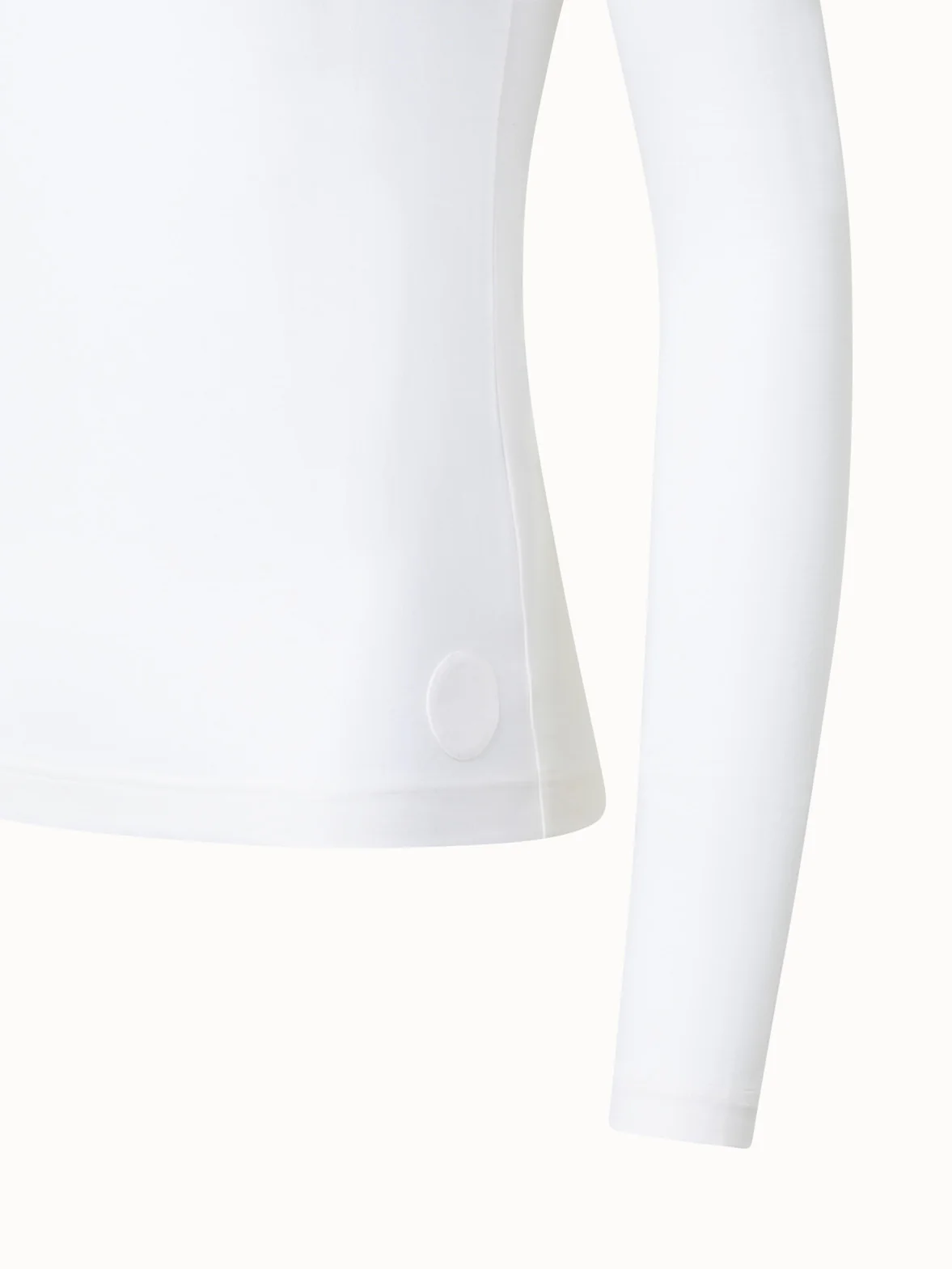 Mock Neck Shirt in Modal Jersey - Image 4