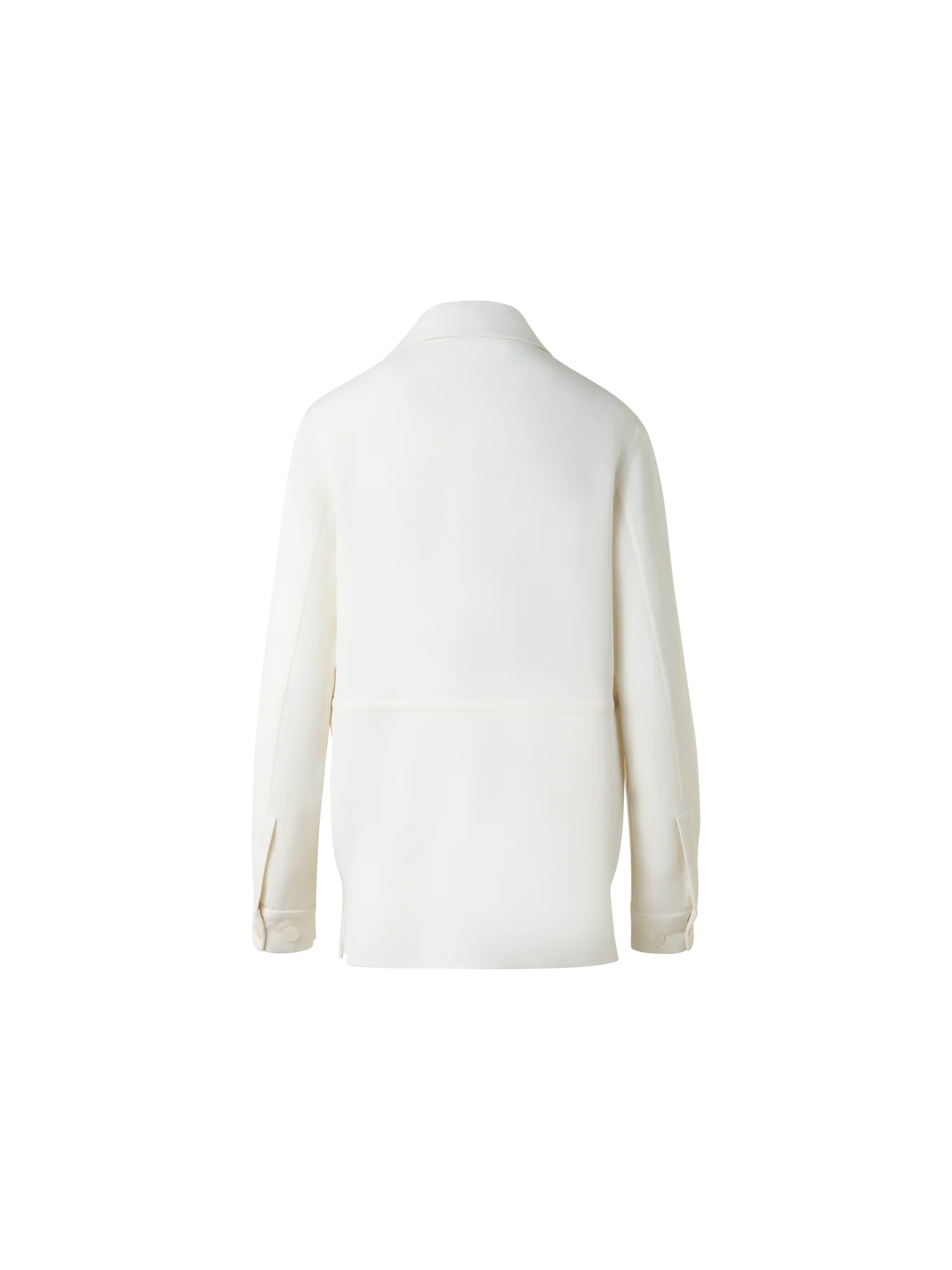 Oversize Shirt Jacket in Wool Double-Face - Image 4