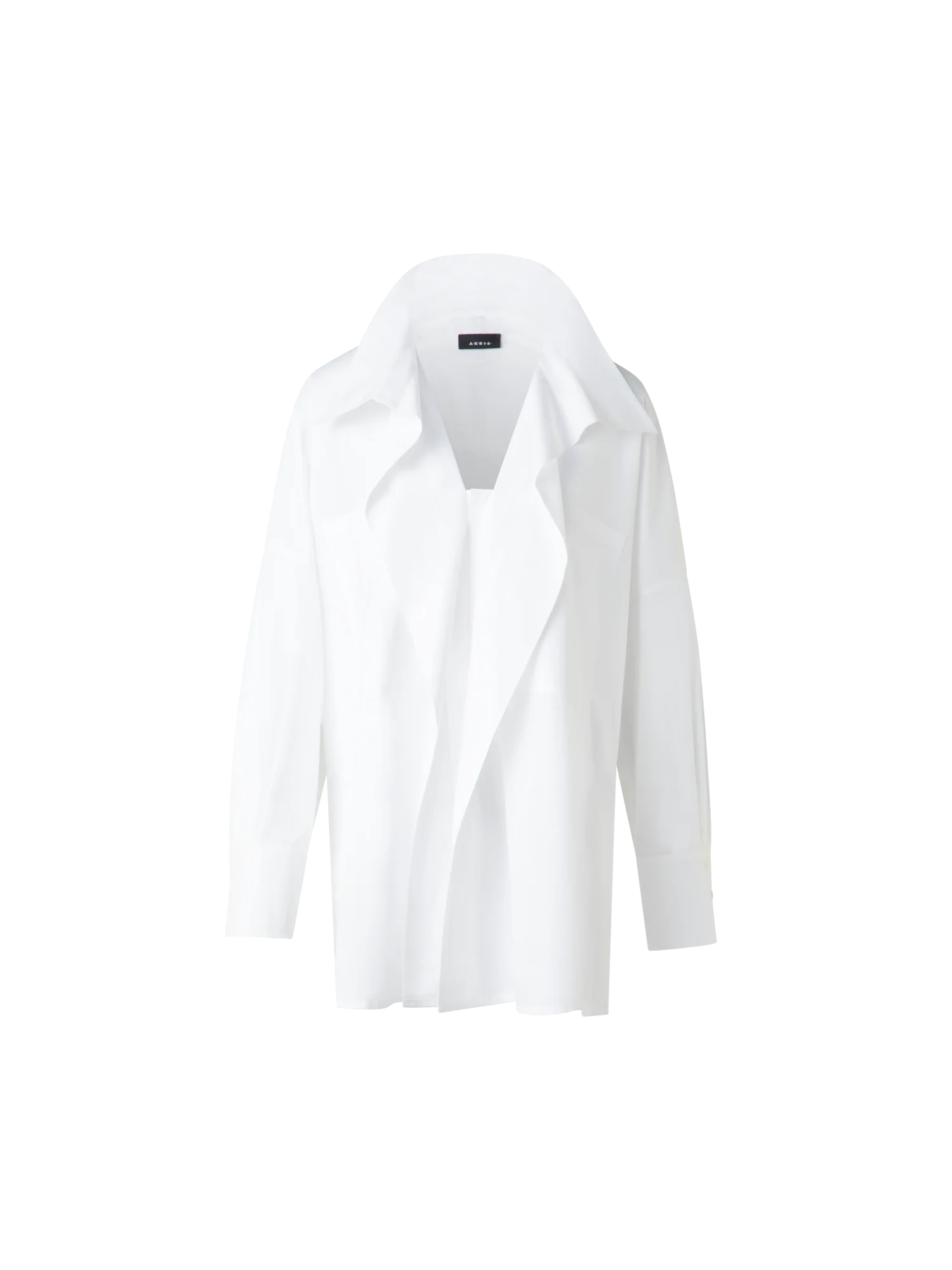 Oversized Tunic Blouse in Cotton
