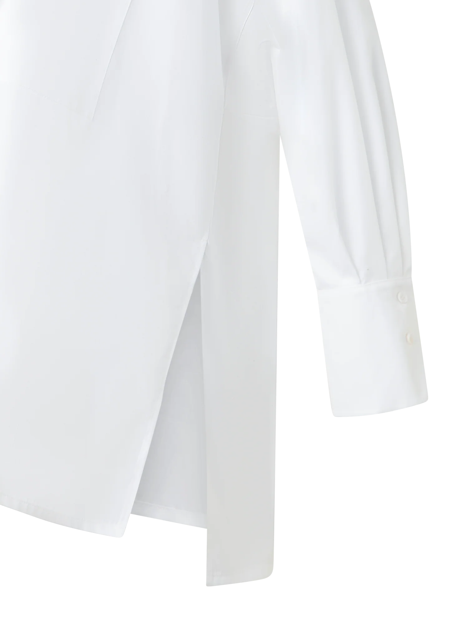 Oversized Tunic Blouse in Cotton - Image 3