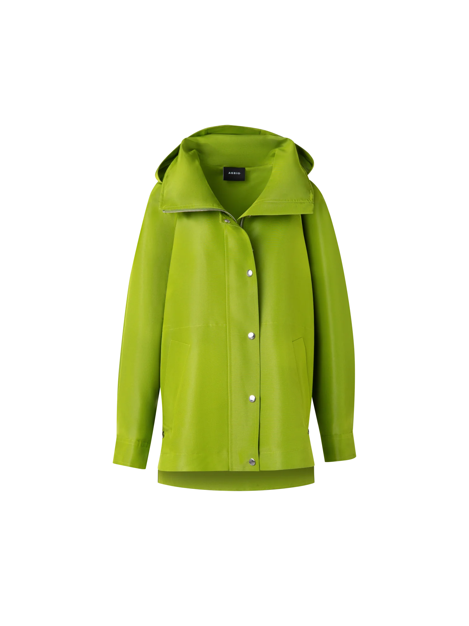 Oversized Water-Resistant Silk Parka