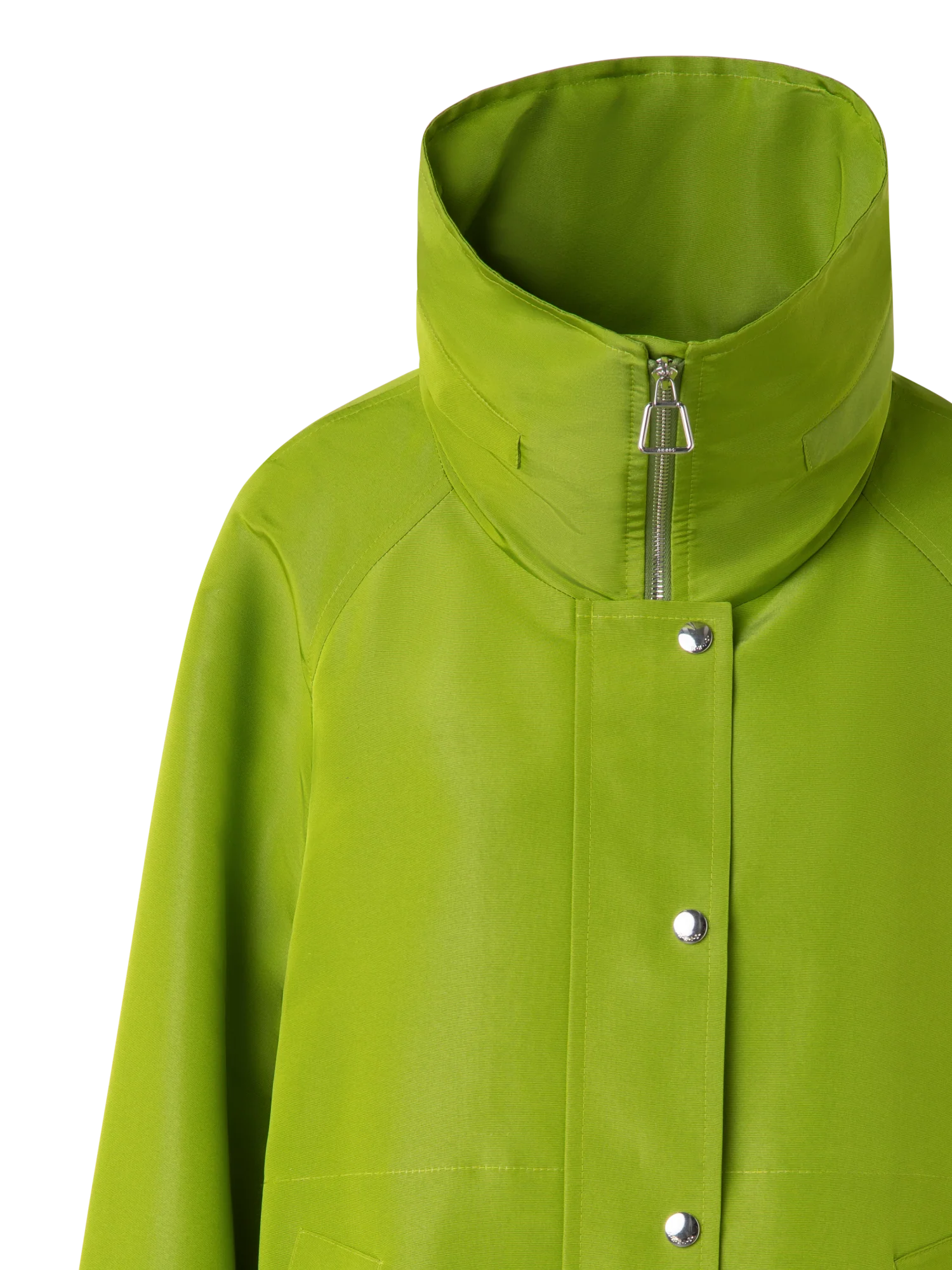 Oversized Water-Resistant Silk Parka - Image 5