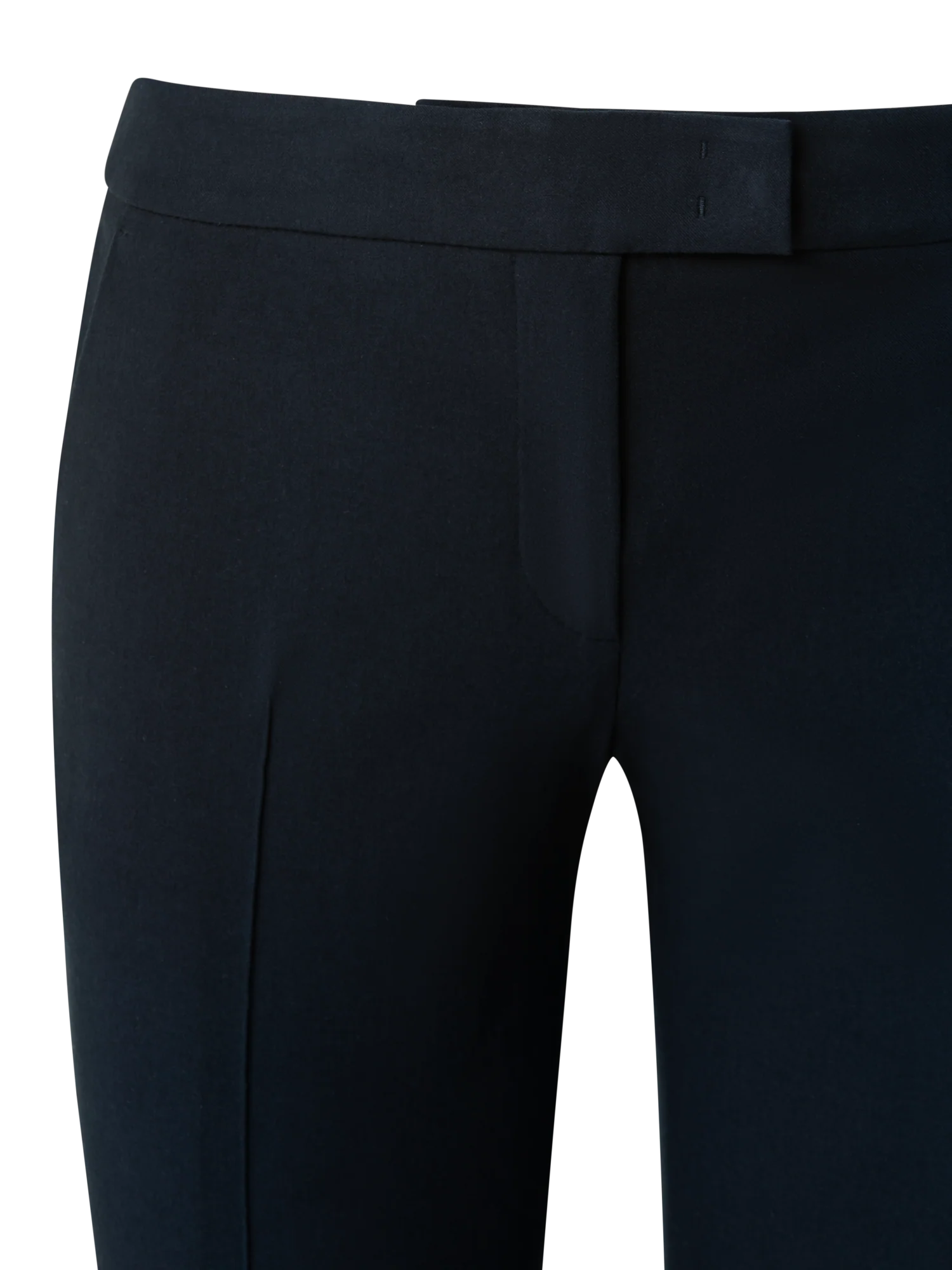Cropped Slim Pants in Cotton - Image 3