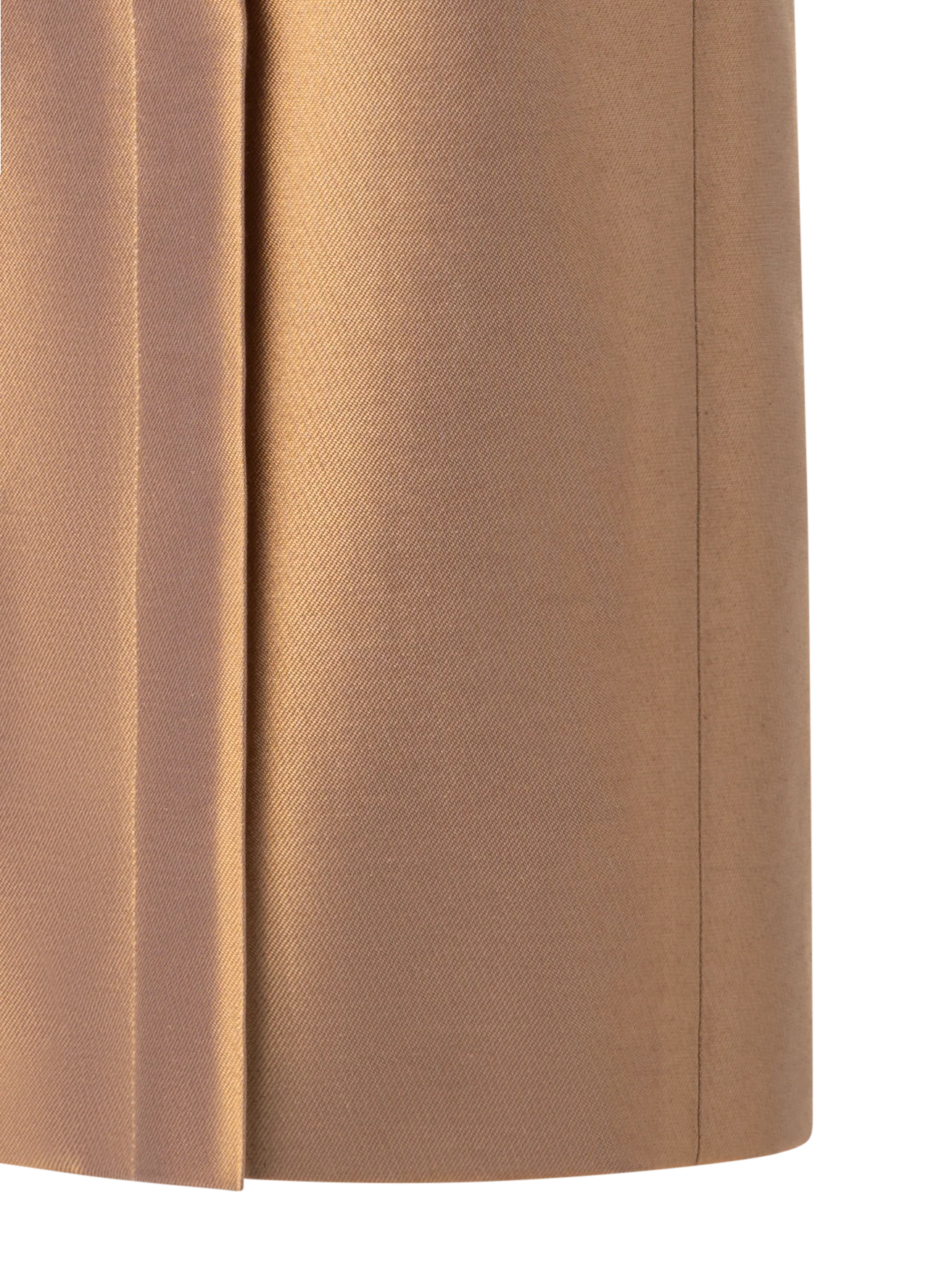 Cotton and Lurex Pencil Skirt with Slit - Image 5