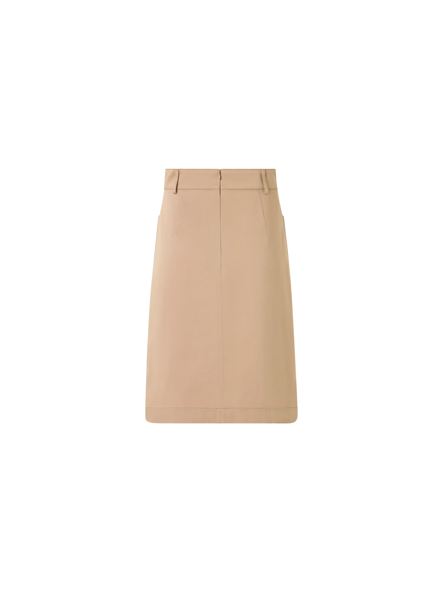 A-Line Cotton Gabardine Skirt - Image 5