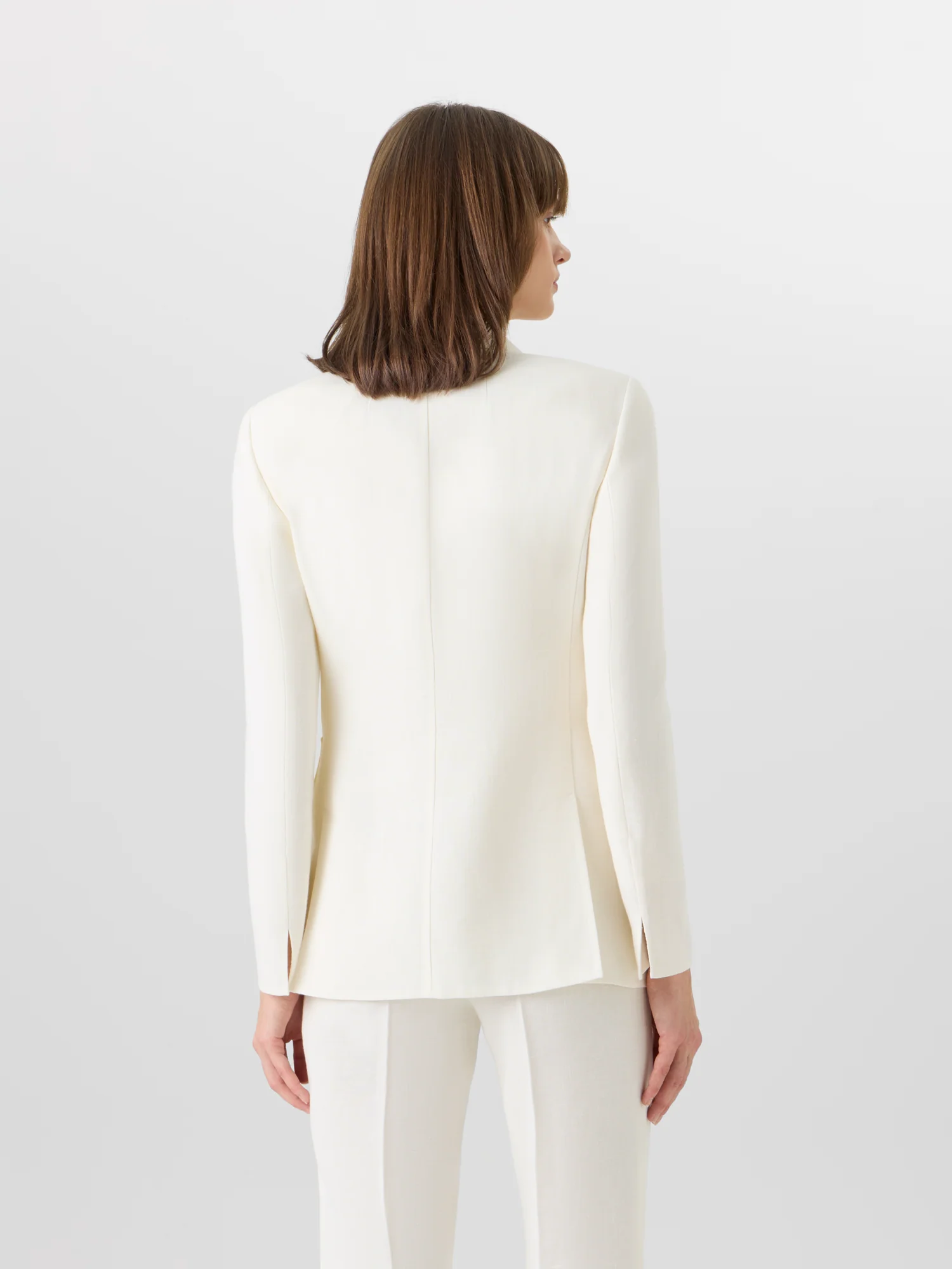Arie Jacket in Linen-Wool Double-Face - Image 5