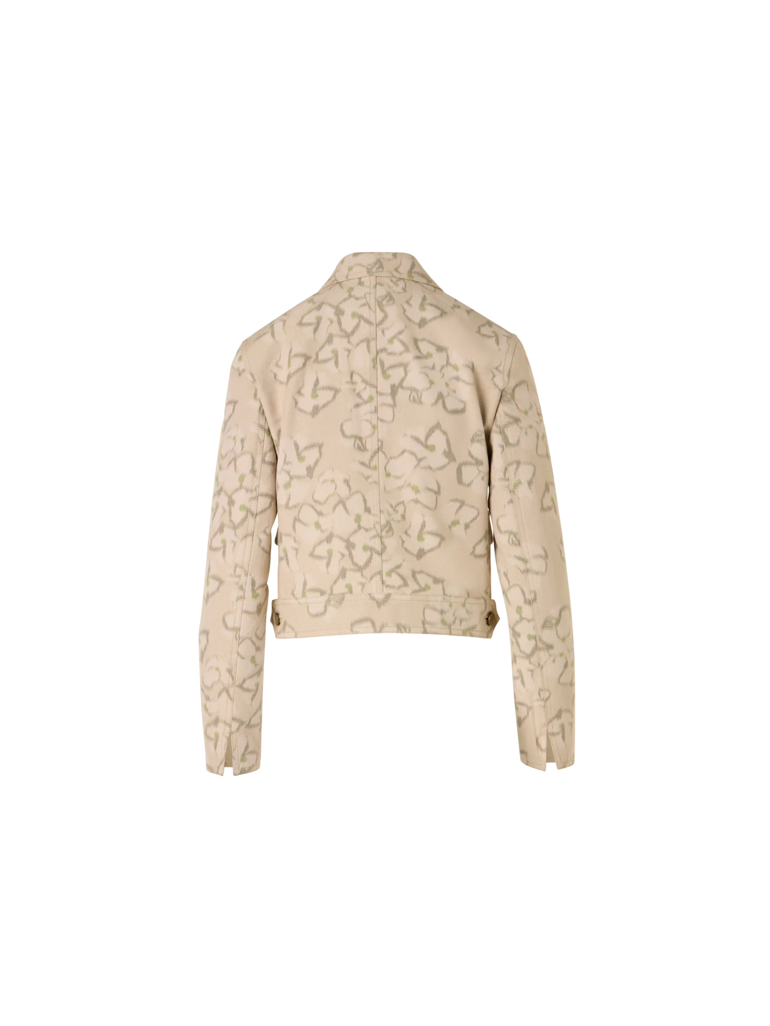 Bracelet-Sleeve Ikat Flower Boxy Jacket - Image 4