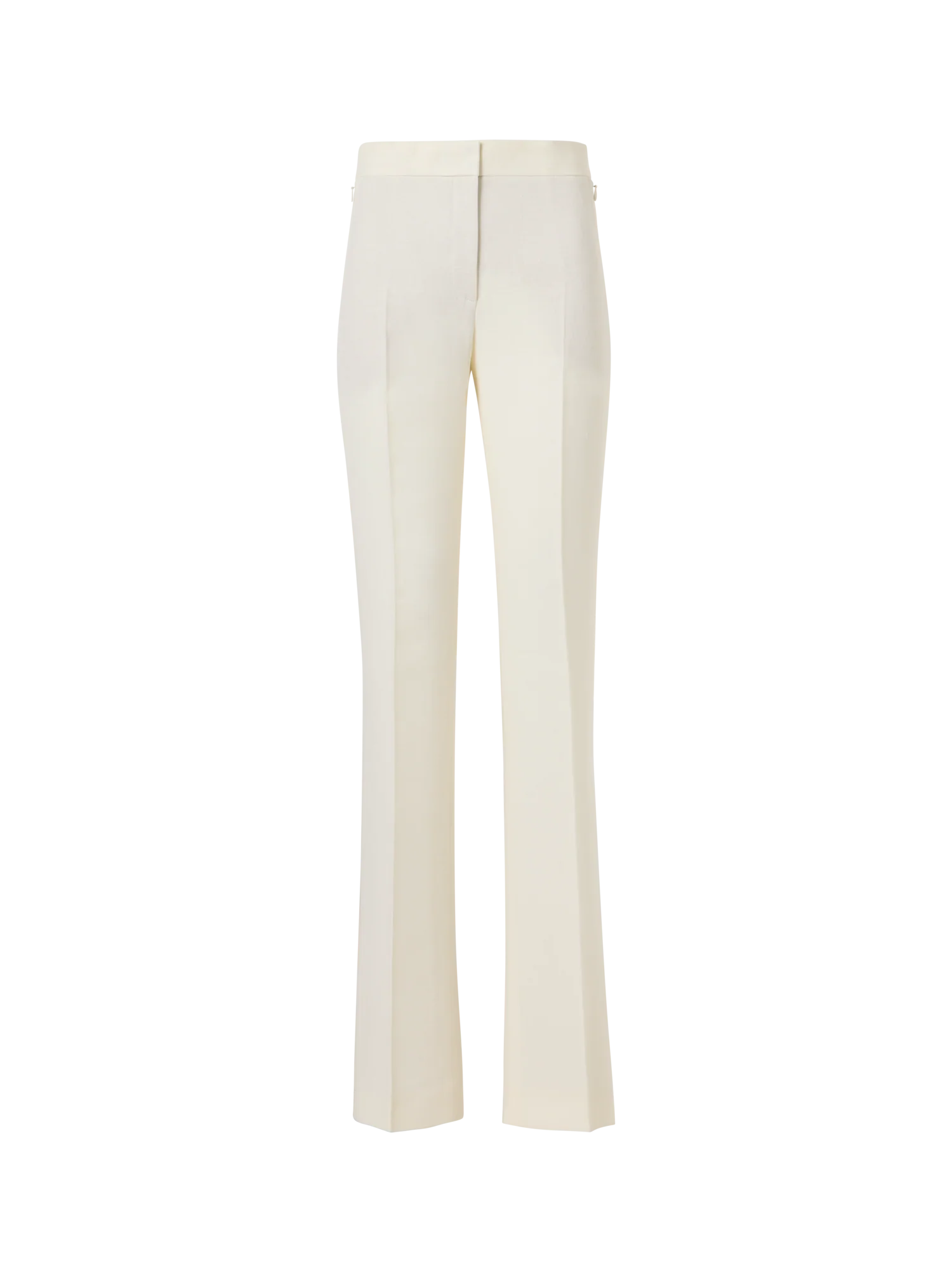 Carl Straight-Leg Pants in Linen-Wool Crêpe Double-Face