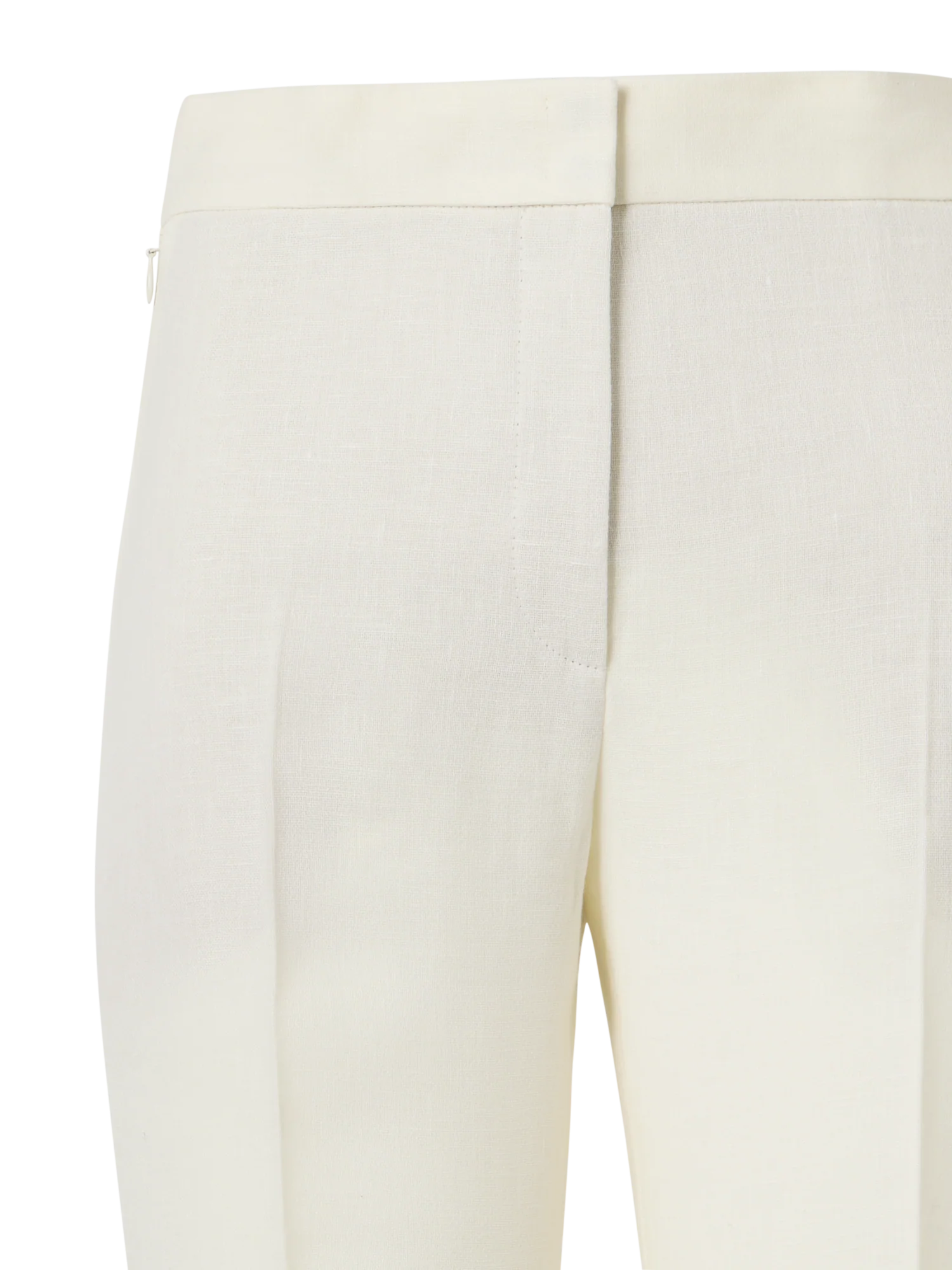 Carl Straight-Leg Pants in Linen-Wool Crêpe Double-Face - Image 3