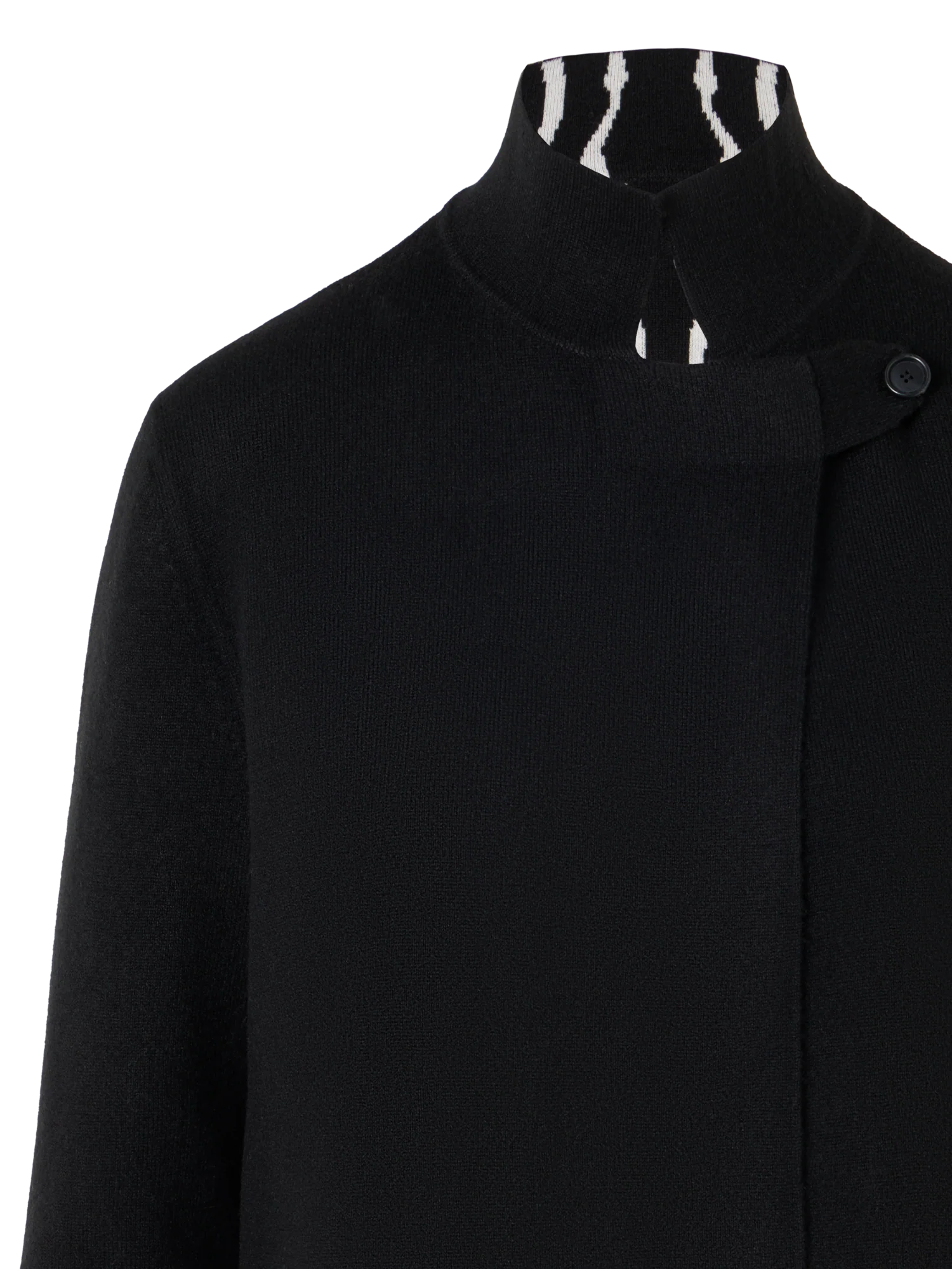 Cashmere Double-Face Knit Cardigan - Image 3