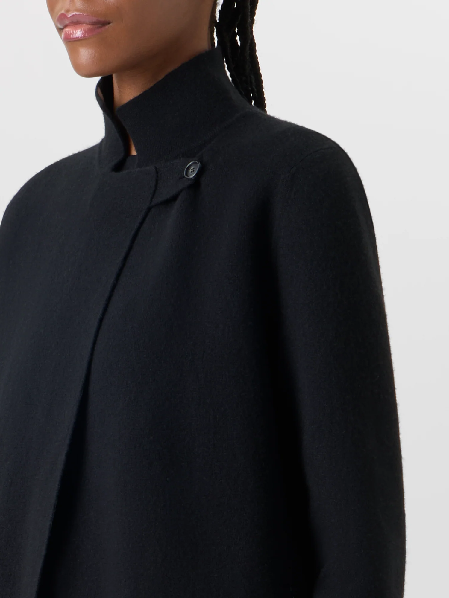 Cashmere Double-Face Knit Cardigan - Image 6