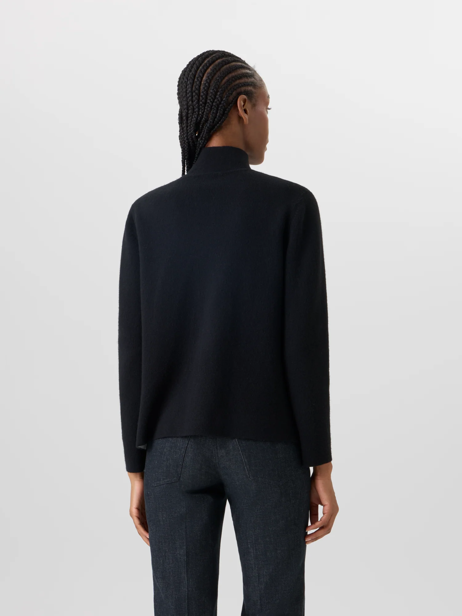 Cashmere Double-Face Knit Cardigan - Image 8