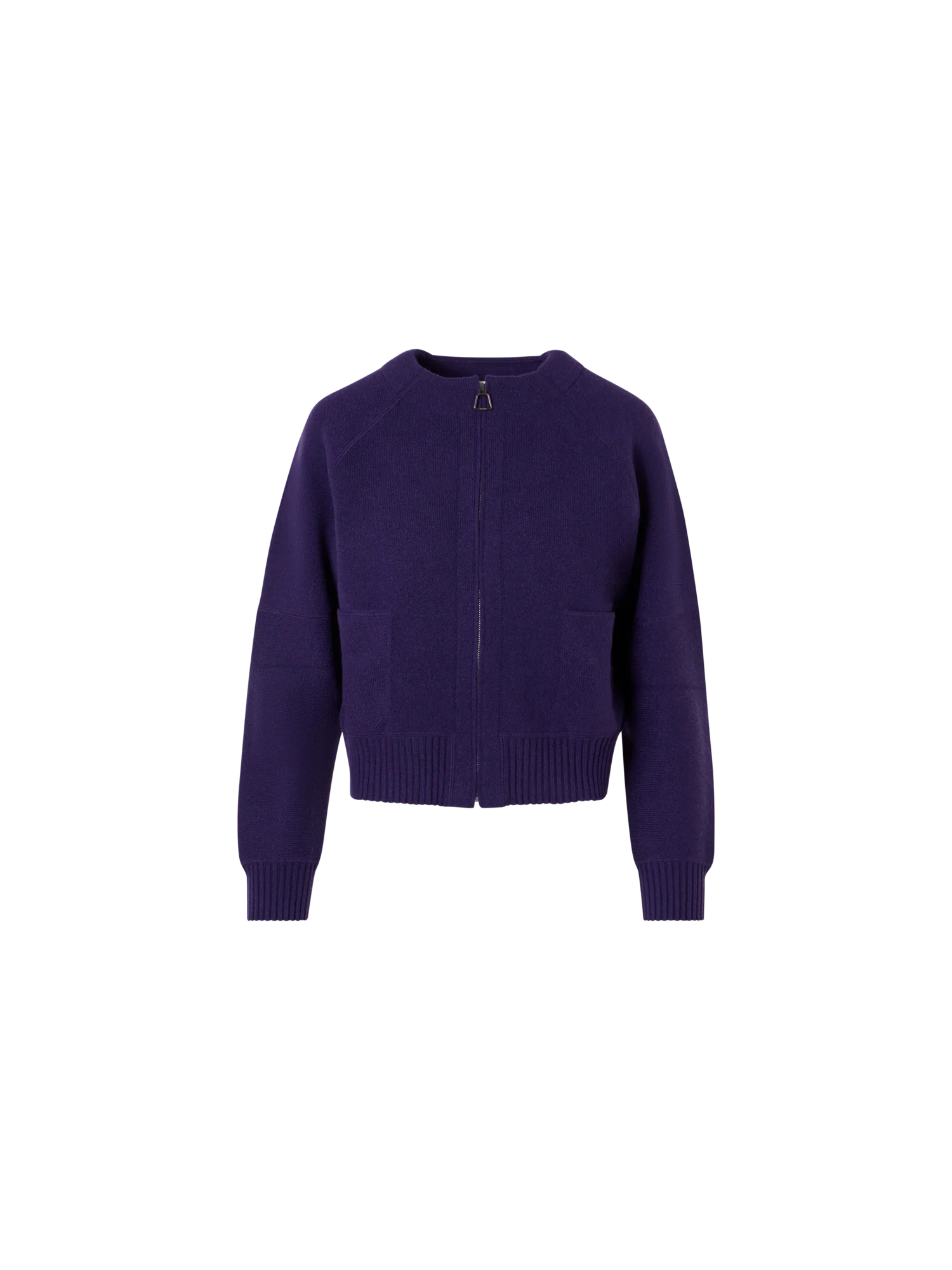 Cashmere-Piqué Knit Cardigan