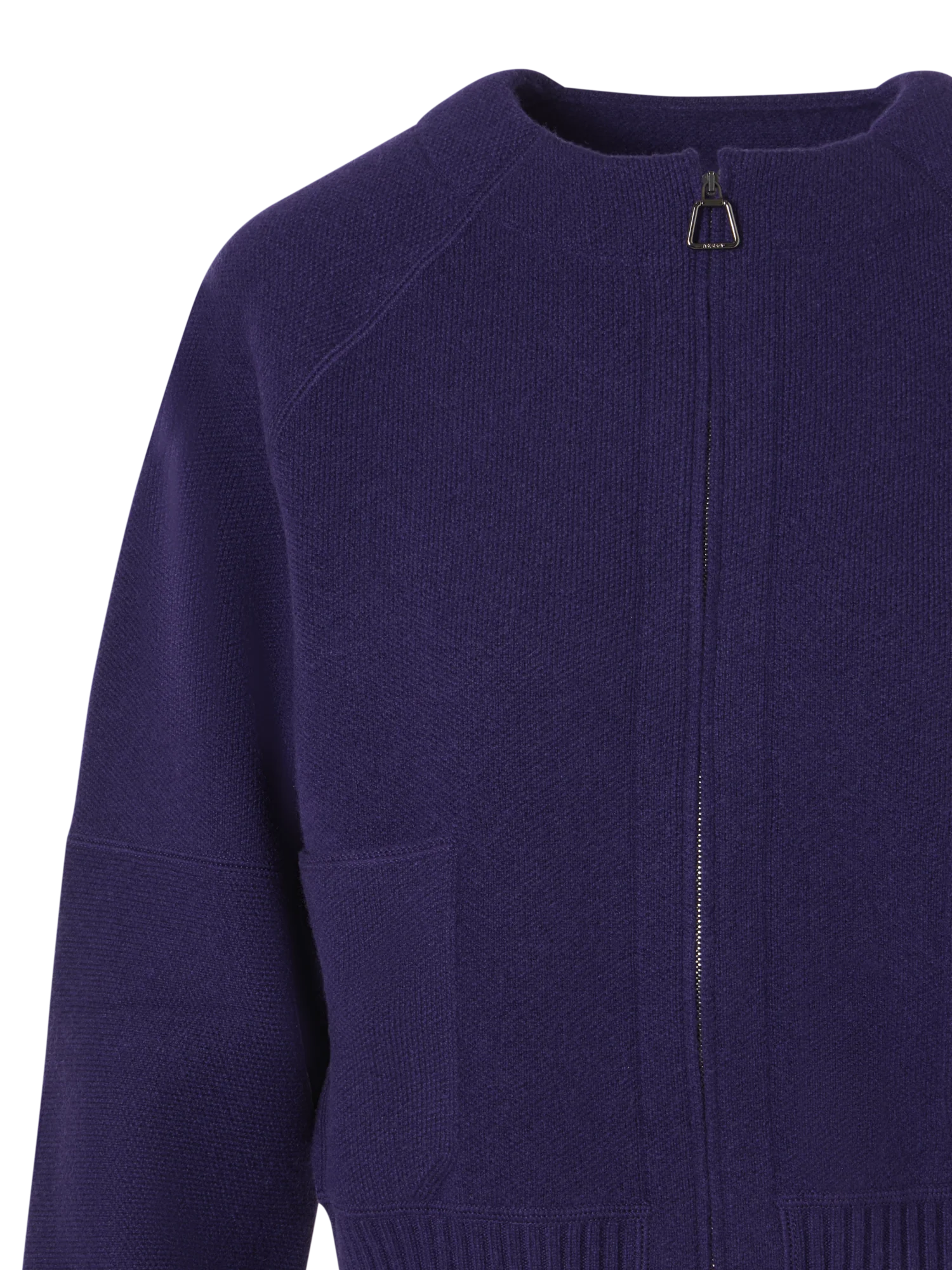 Cashmere-Piqué Knit Cardigan - Image 2