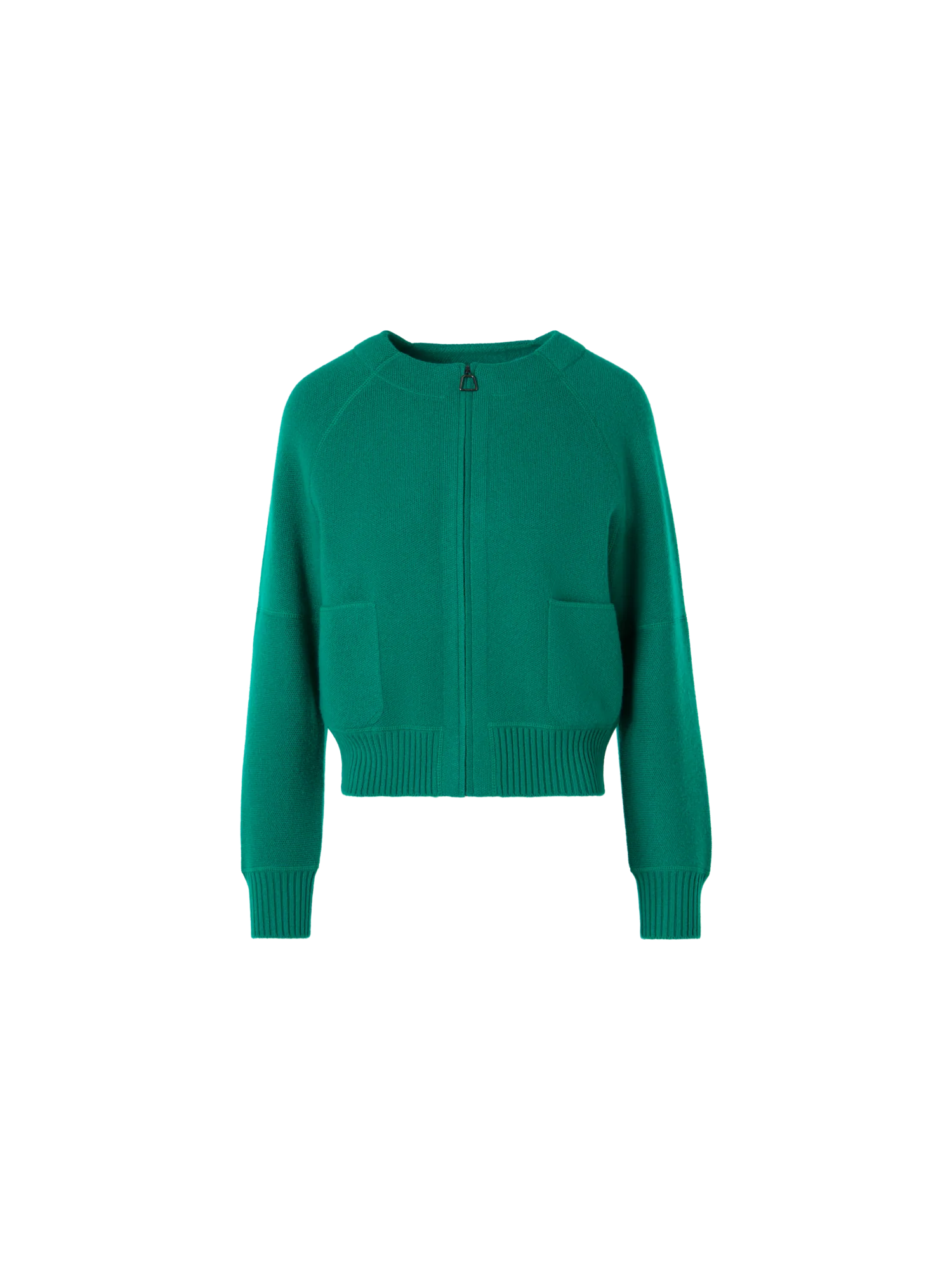 Cashmere-Piqué Knit Cardigan