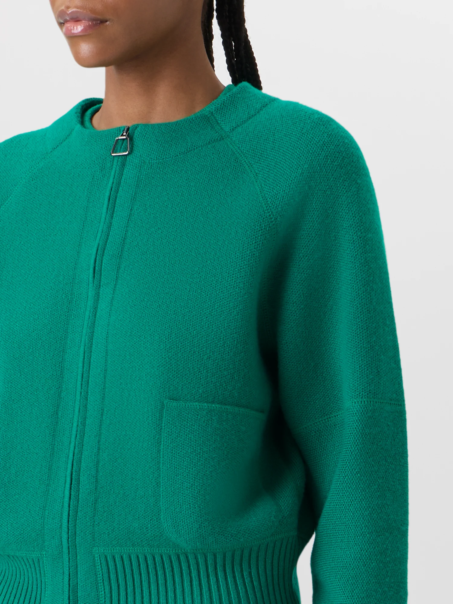 Cashmere-Piqué Knit Cardigan - Image 4