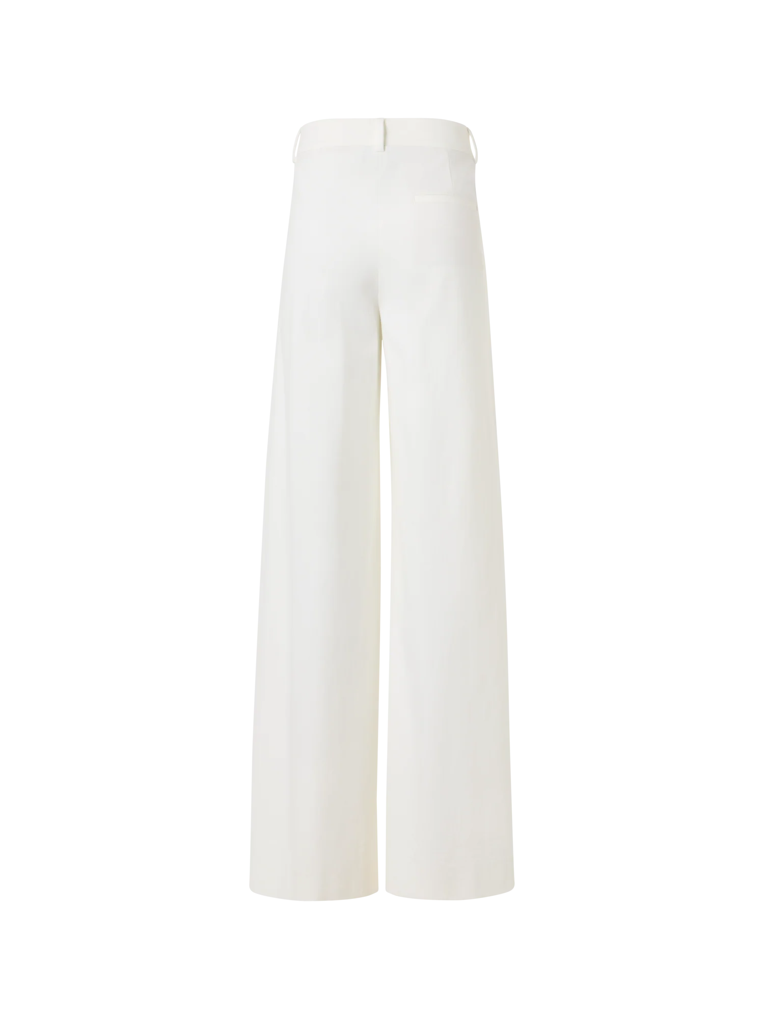 Cassie Flared Wide-Leg Pants in Stretch-Cotton Denim - Image 7