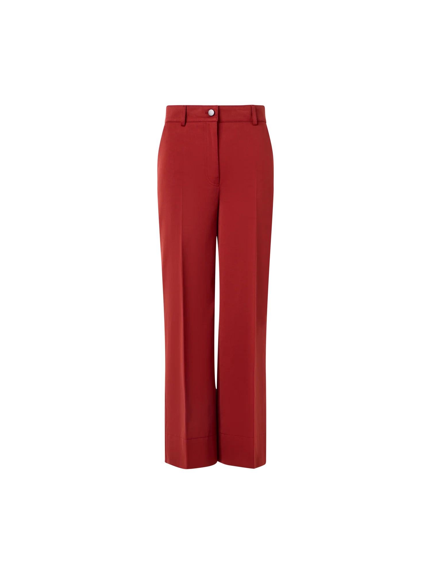 Chiara Wide-Leg Pants in Cotton Gabardine