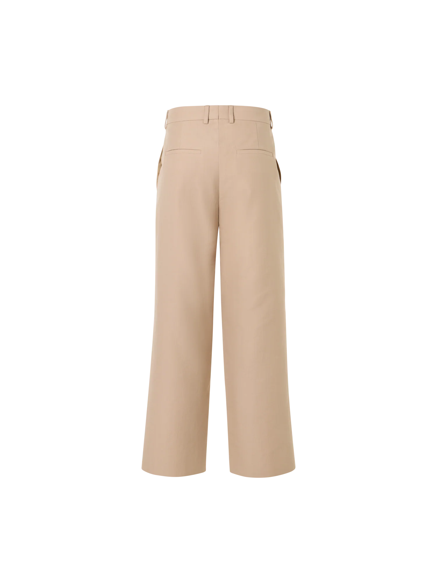 Christelle Cropped Wide-Leg Pants in Cotton-Silk Double-Face - Image 3