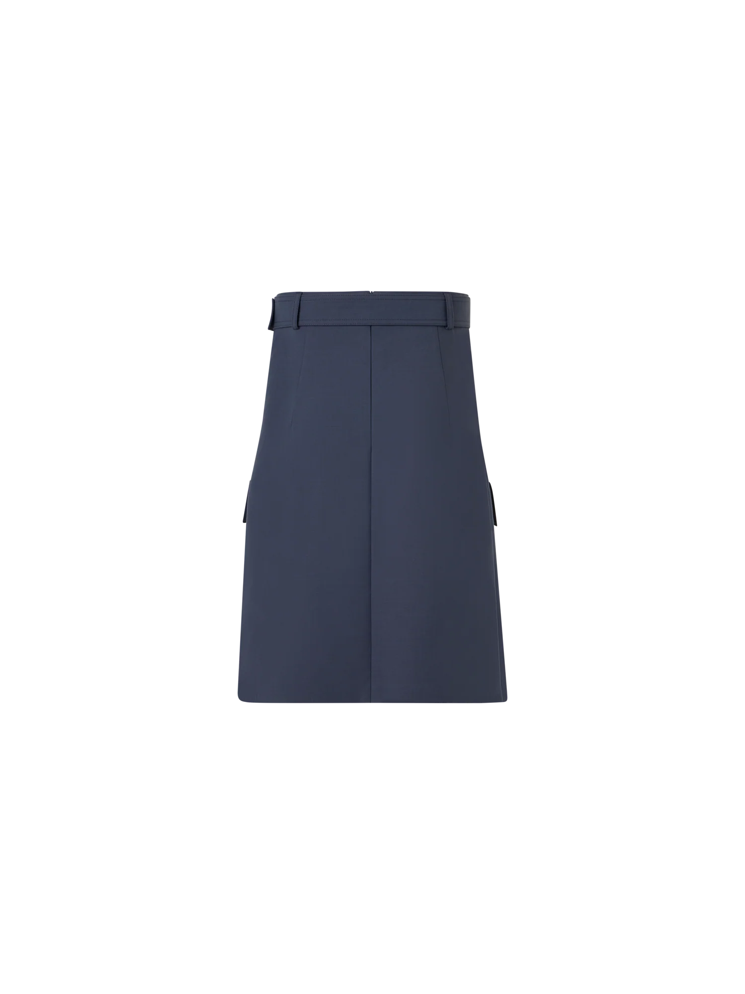Cotton Double-Face Pencil Skirt - Image 5