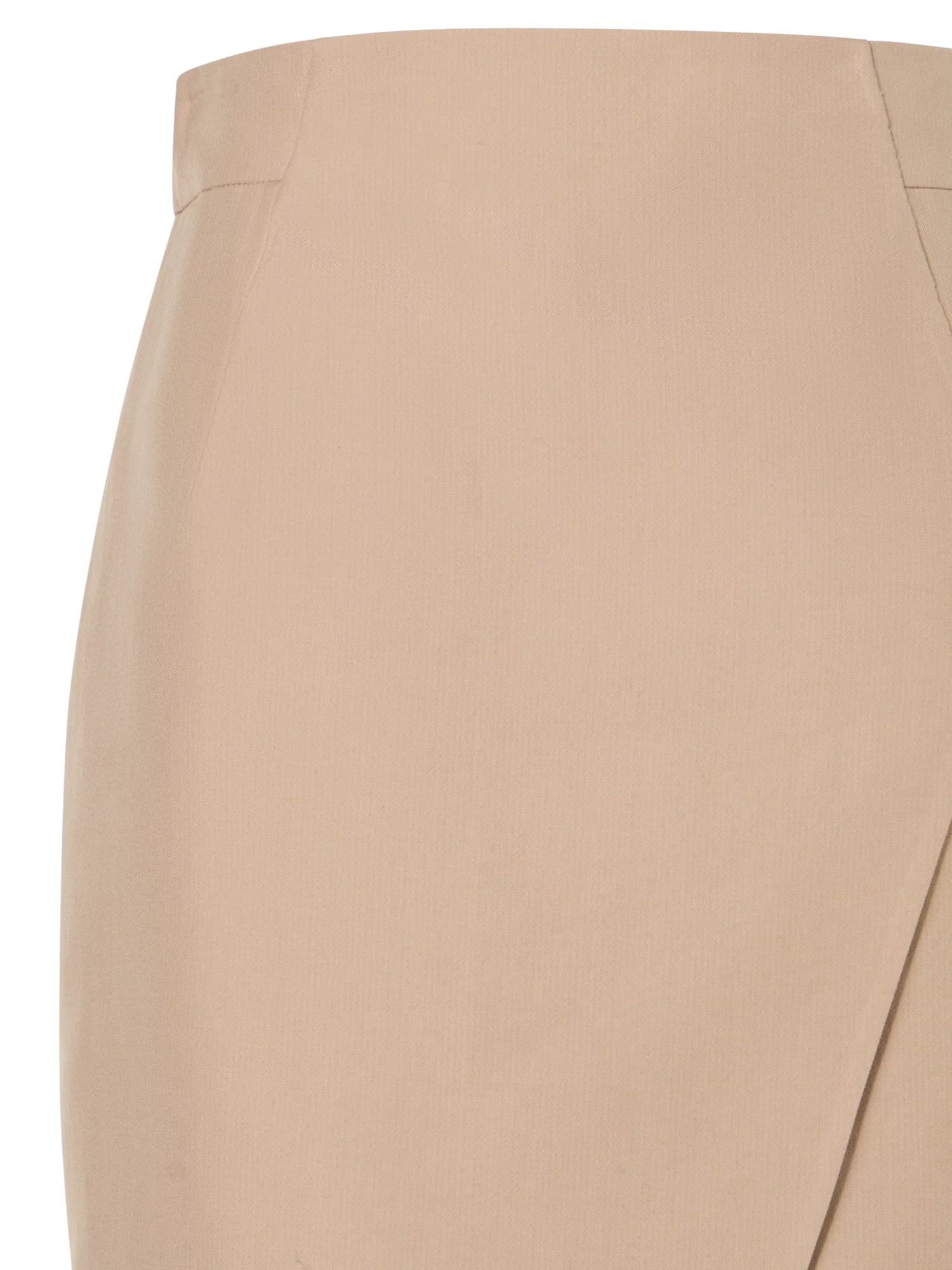 Cotton-Silk Double-Face Pencil Skirt - Image 4