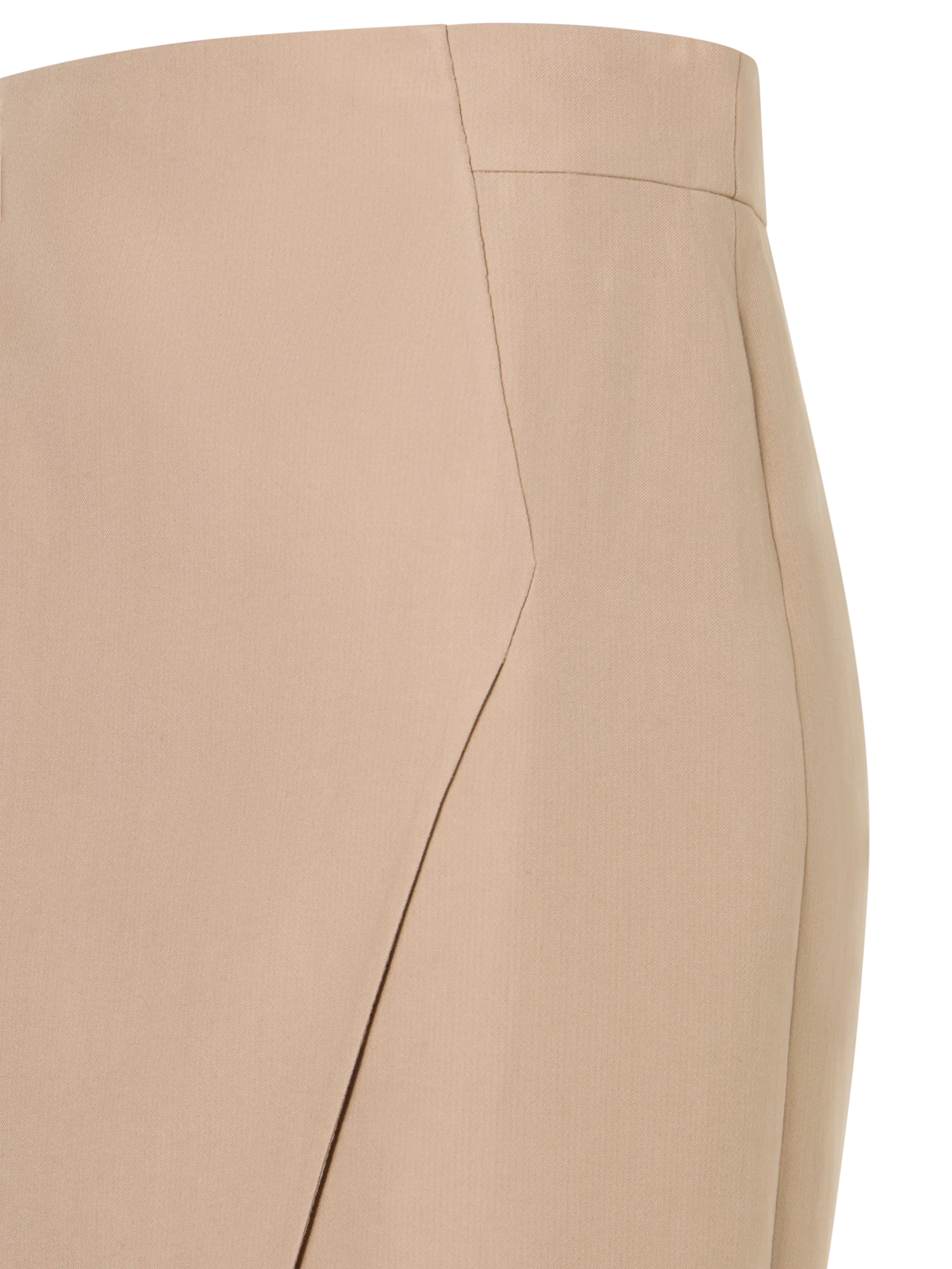 Cotton-Silk Double-Face Pencil Skirt - Image 5