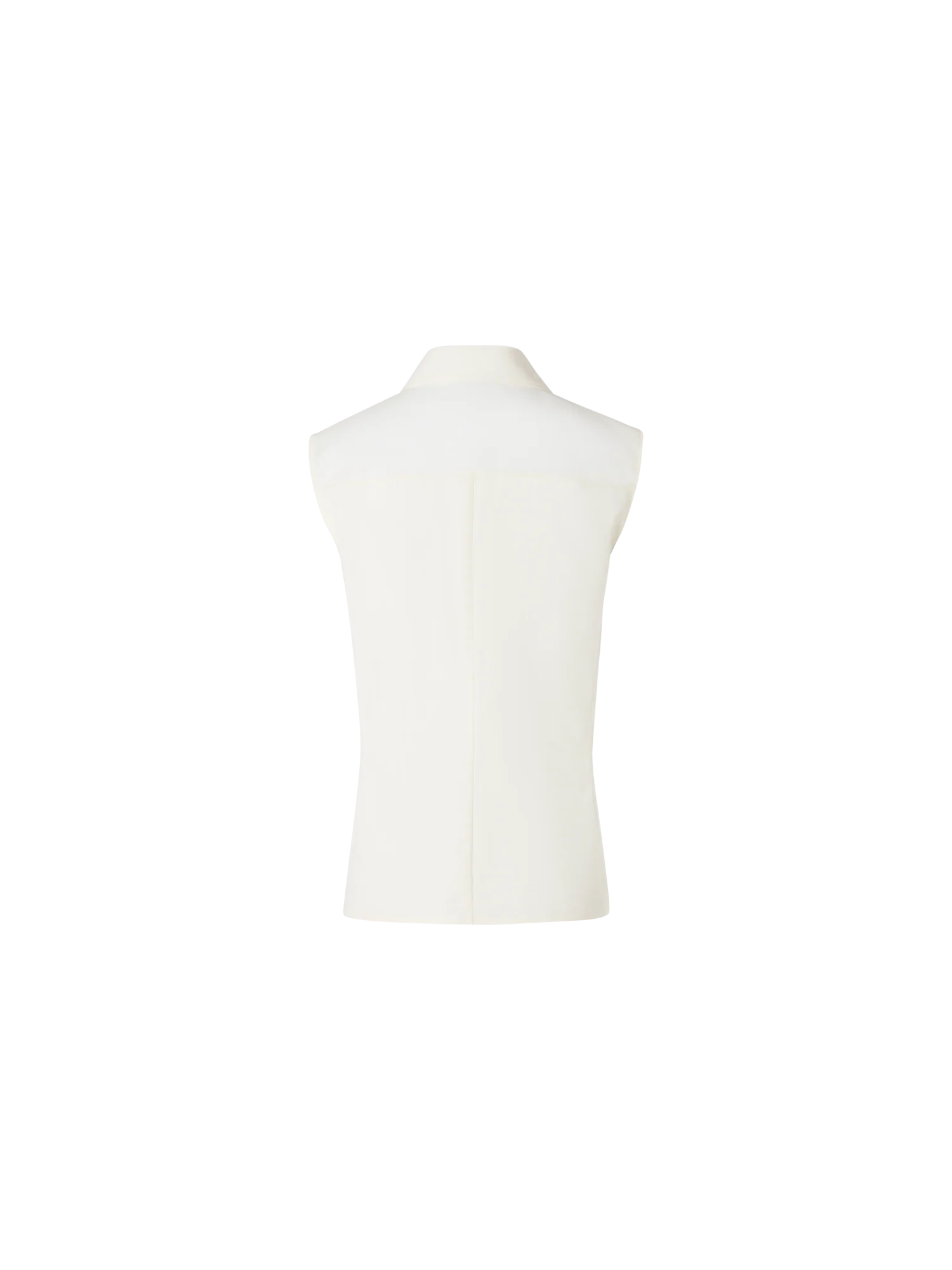 Sleeveless Cotton Voile Blouse - Image 6