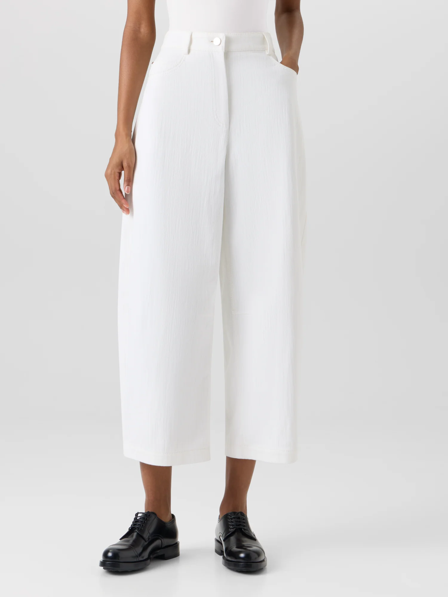Farrow Pants in Cotton-Stretch Denim - Image 4