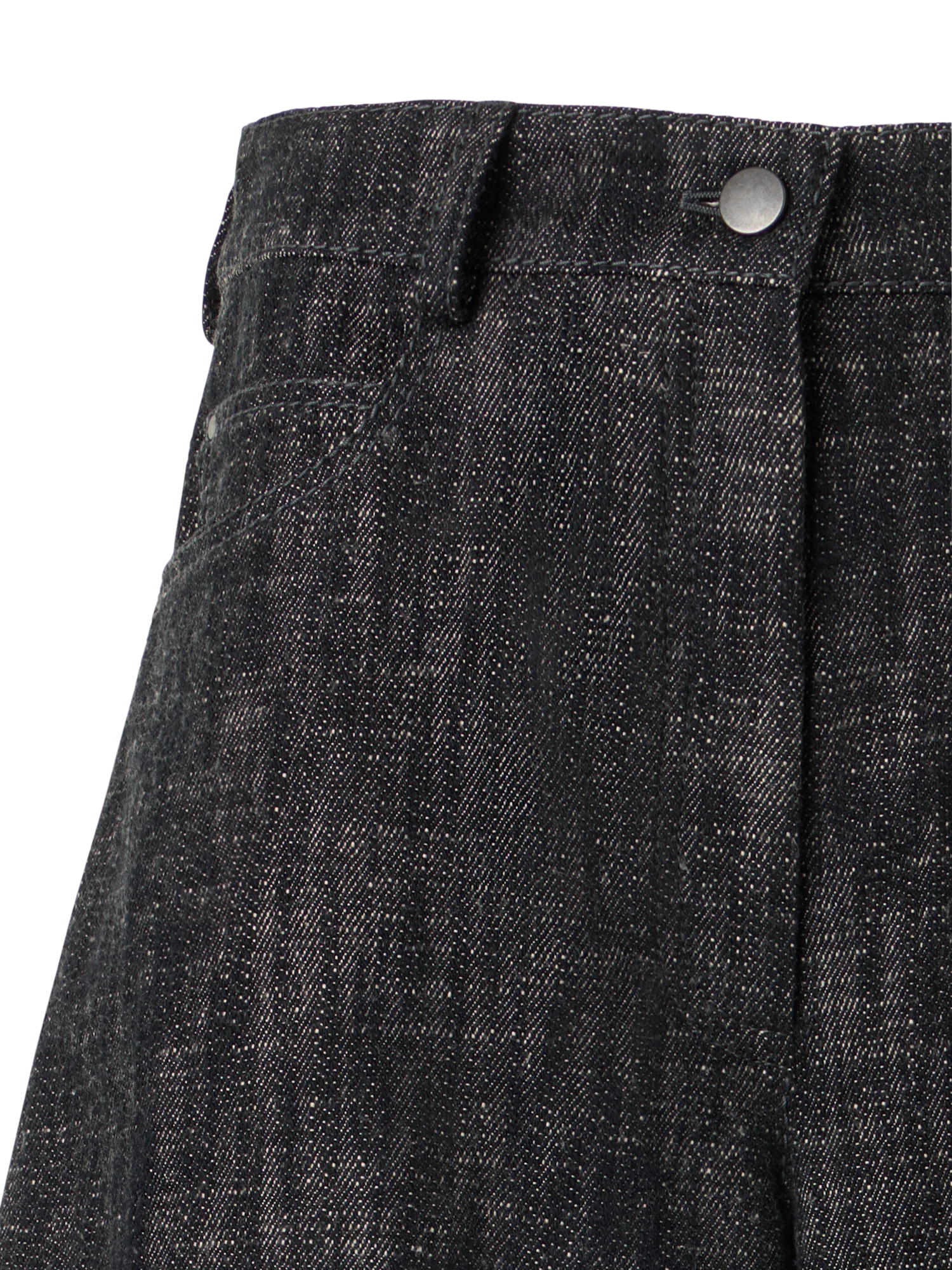 Farrow Pants in Washed Heavyweight Cotton Denim - Image 3