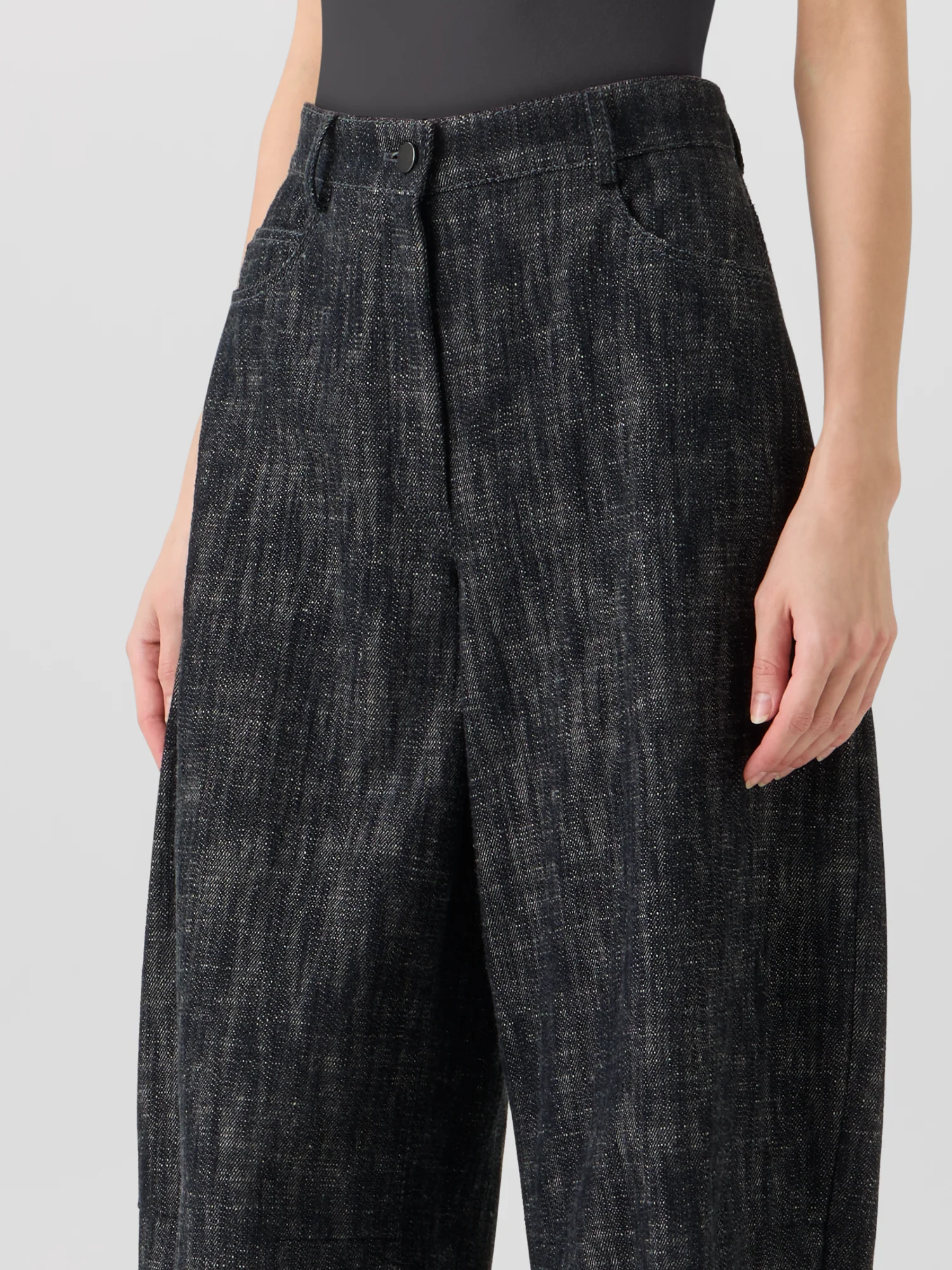 Farrow Pants in Washed Heavyweight Cotton Denim - Image 5