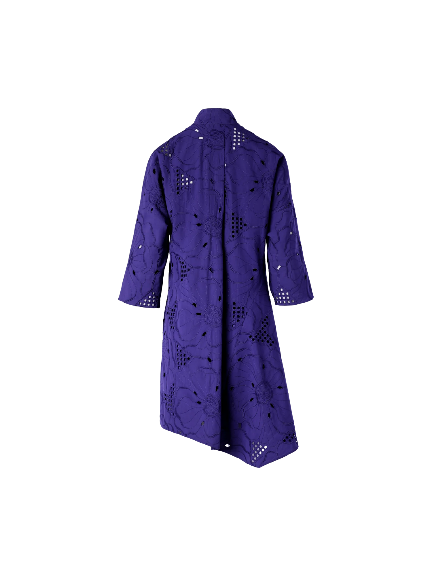 Flower Eyelet Handkerchief Dress - Image 5